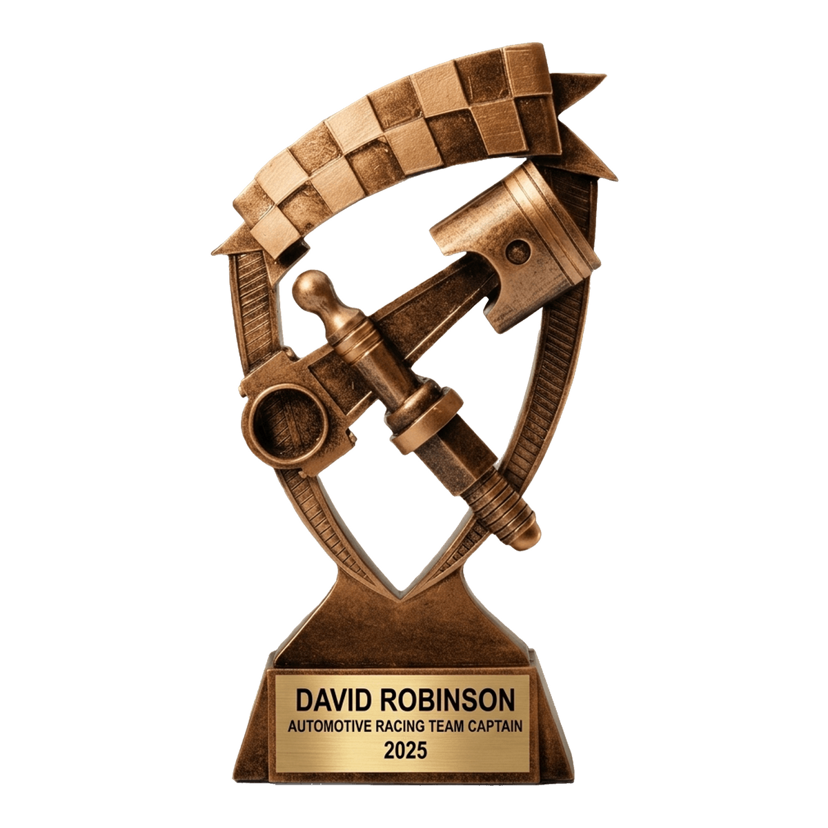 Personalized | Automotive Racing Award | Custom Engraved | Racing | Automotive | Trophy | Award | Engraved | Custom | Car | Mechanic
