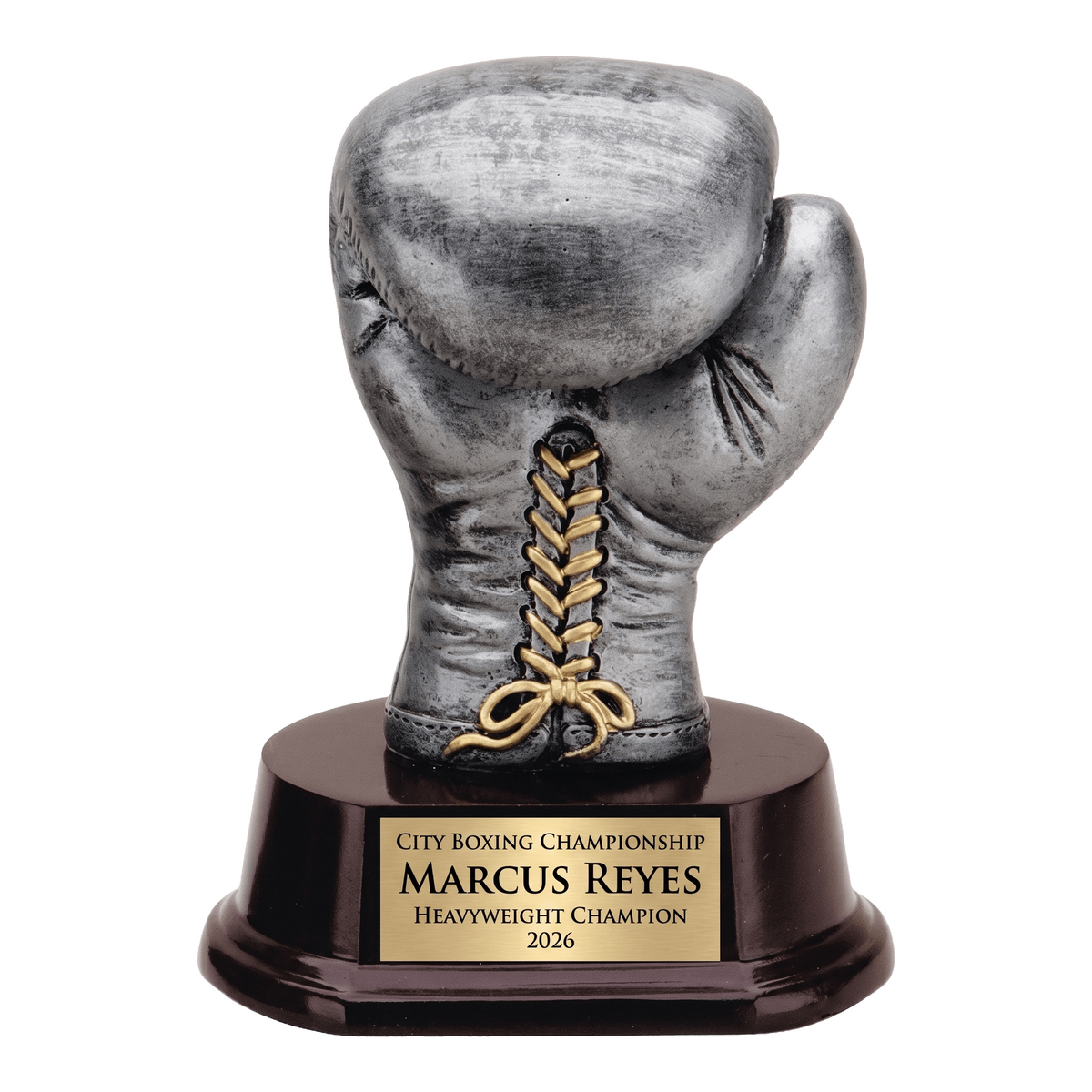 Boxing Trophy Award | Personalized | Custom Engraved | Boxing Glove Award | Personalized Gift for Boxer