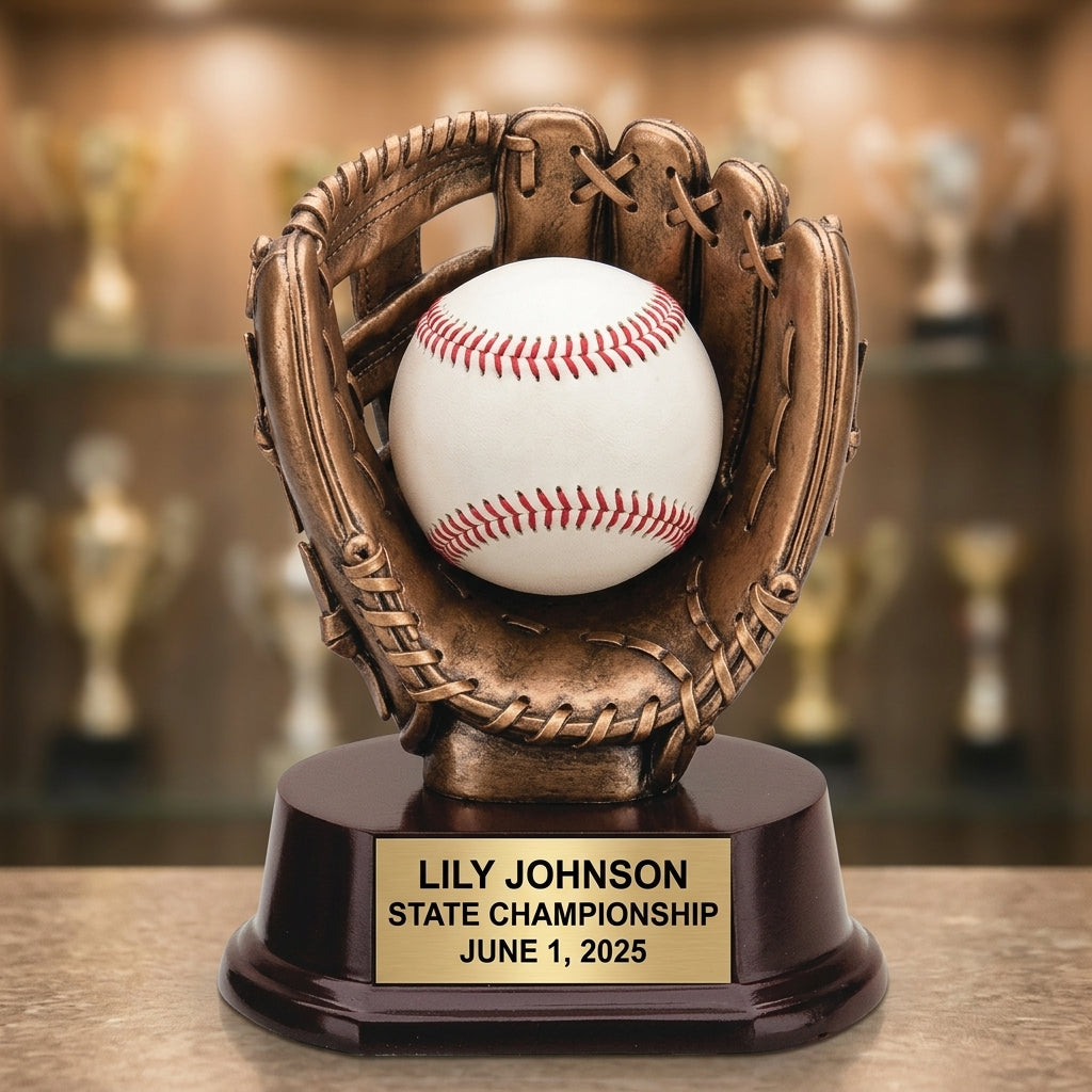 Boxing Trophy Award | Personalized | Custom Engraved | Boxing Glove Award | Personalized Gift for Boxer - View 1