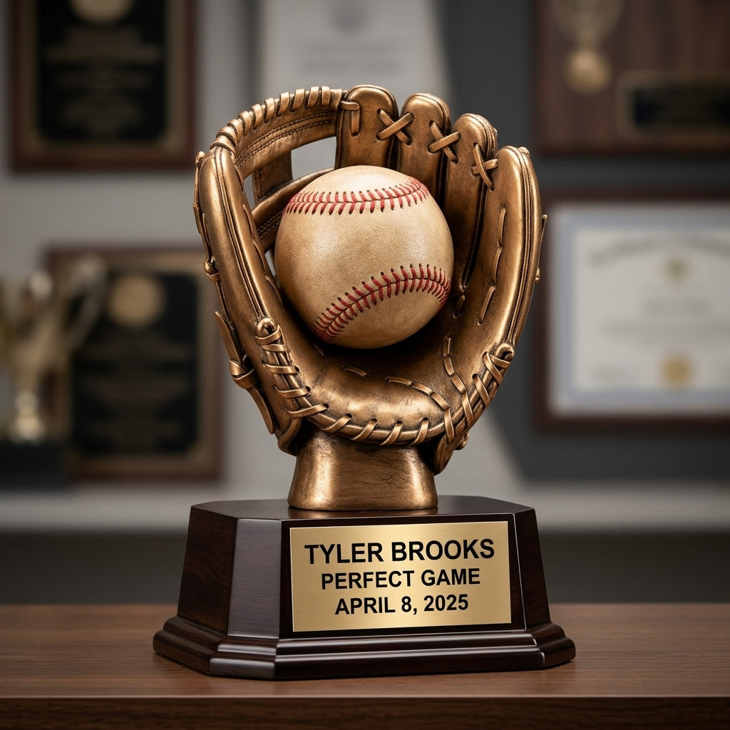 Boxing Trophy Award | Personalized | Custom Engraved | Boxing Glove Award | Personalized Gift for Boxer - View 3