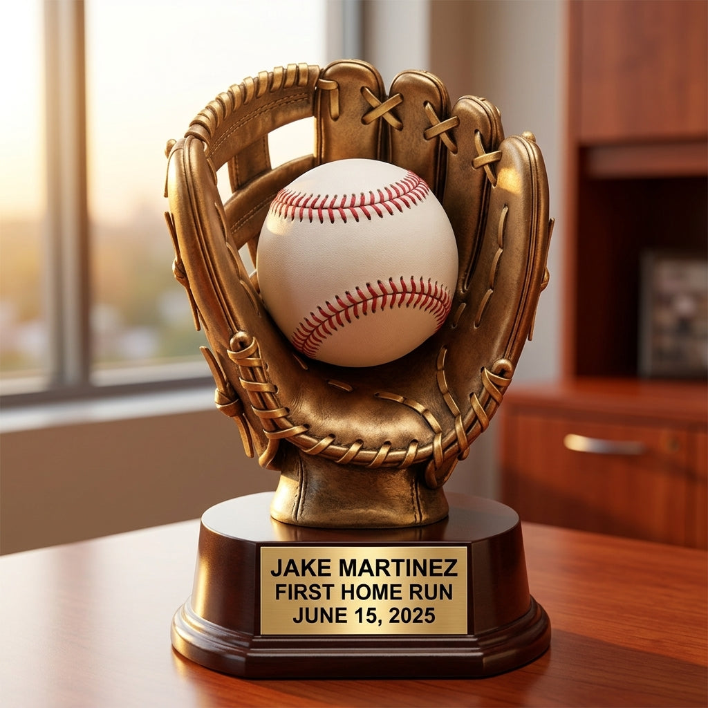 Boxing Trophy Award | Personalized | Custom Engraved | Boxing Glove Award | Personalized Gift for Boxer - View 5