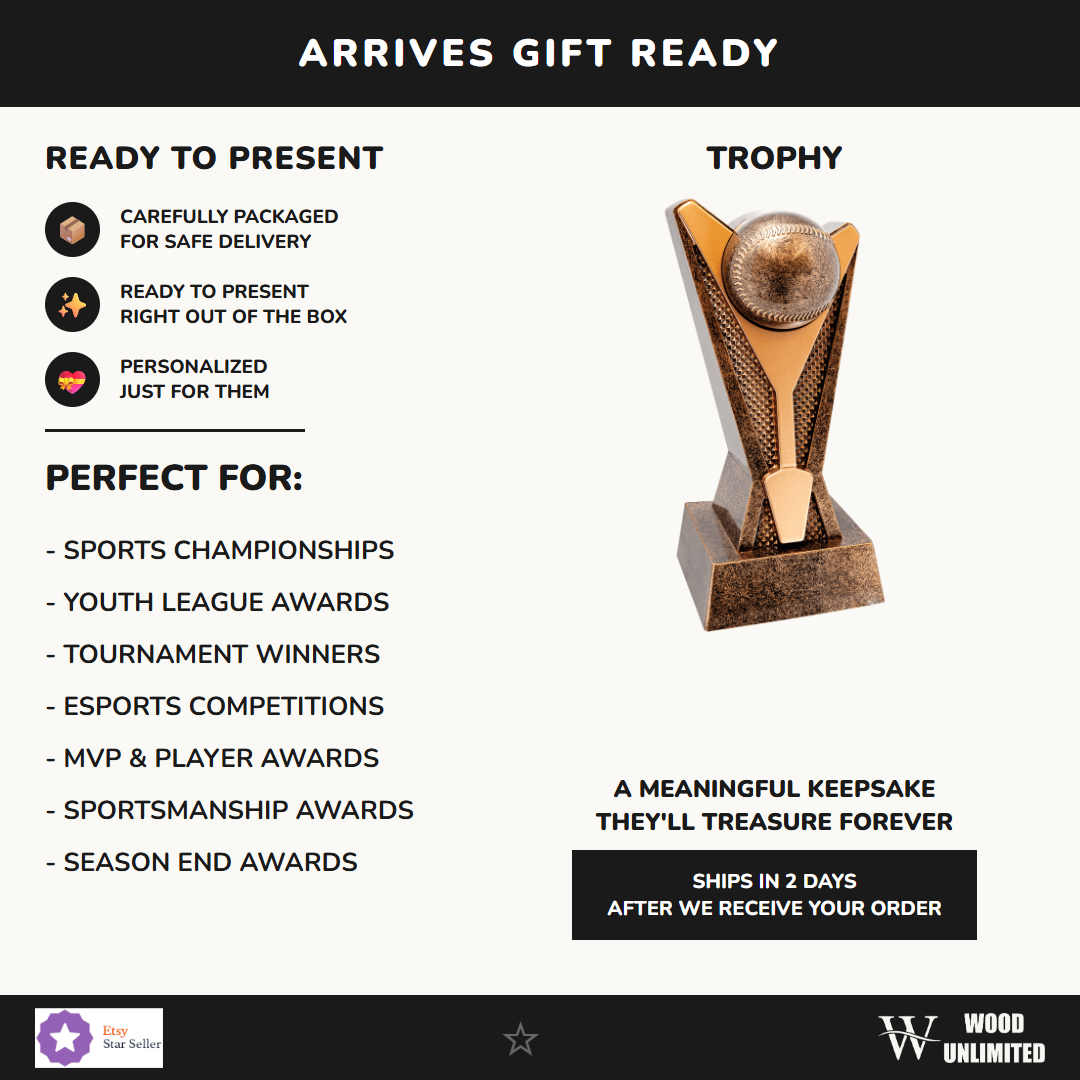 Baseball/Softball Trophy - gift info