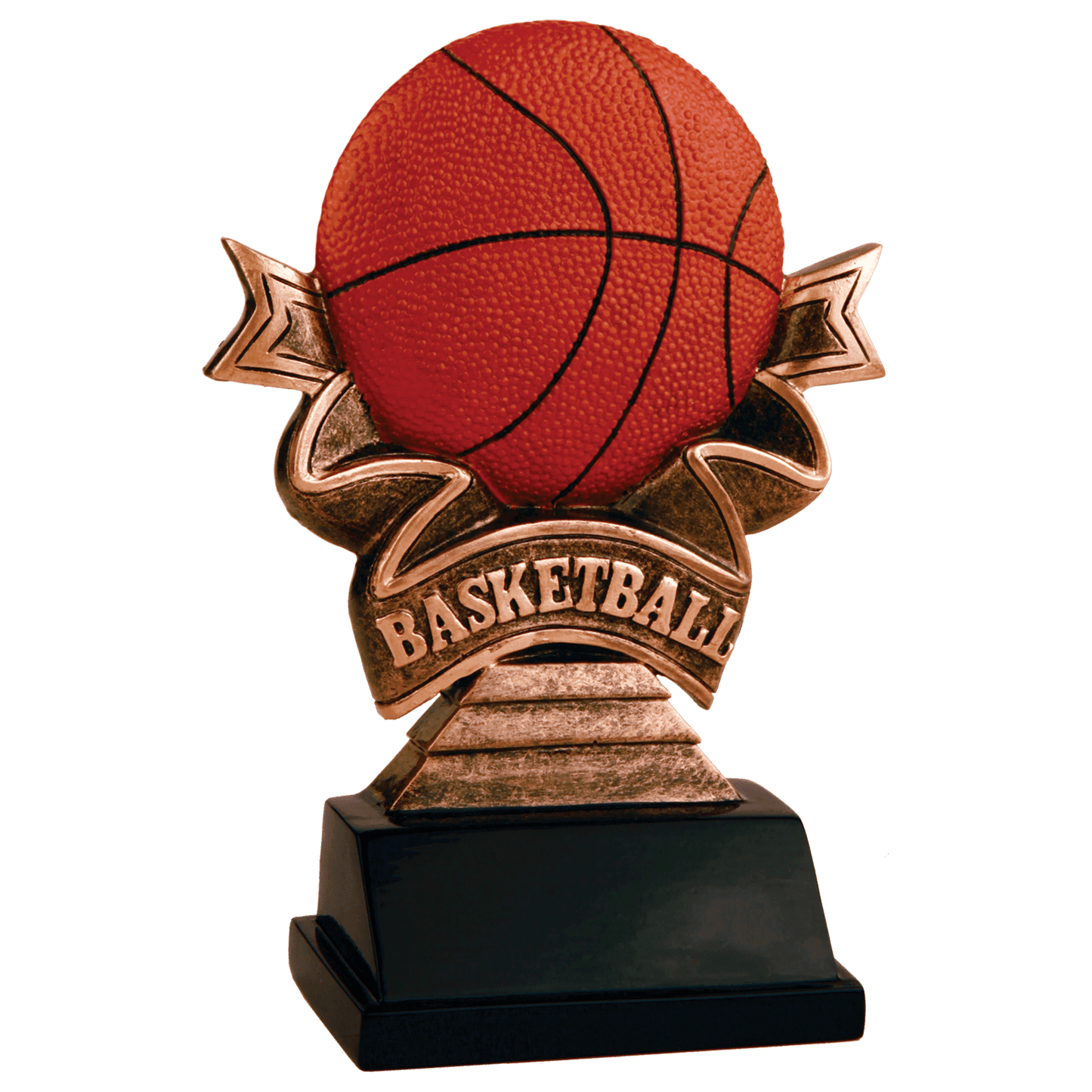 Personalized Sports Trophy 5.5" - Custom Engraved RR for Team, Coach & MVP - View 1