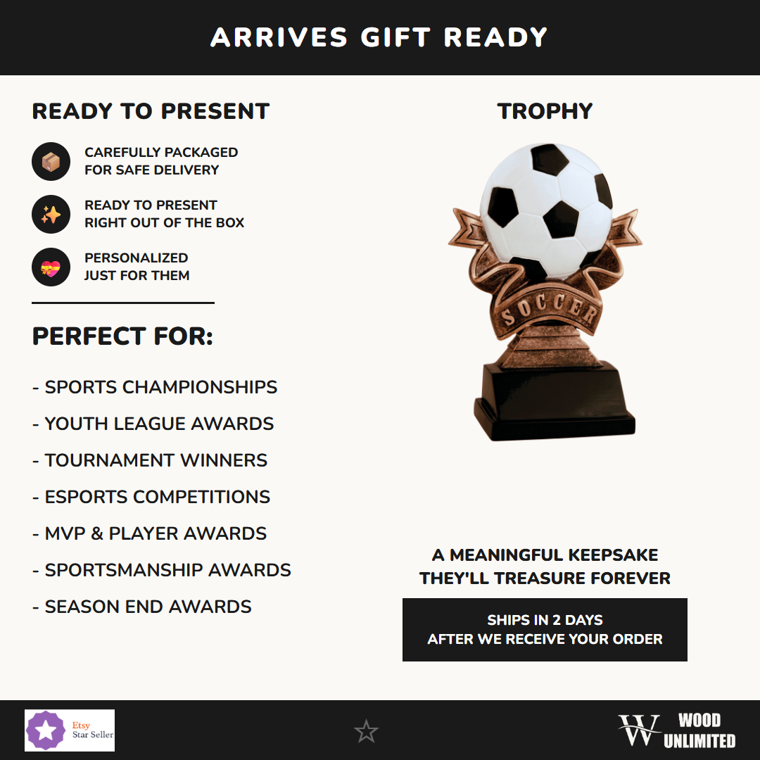 Soccer Trophy - gift info
