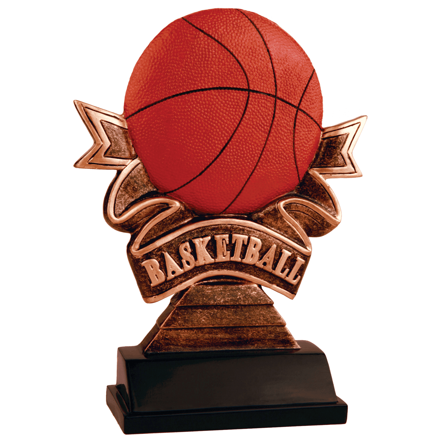 Personalized Sports Trophy 7" - Custom Engraved RR for Team, Coach & MVP - View 1