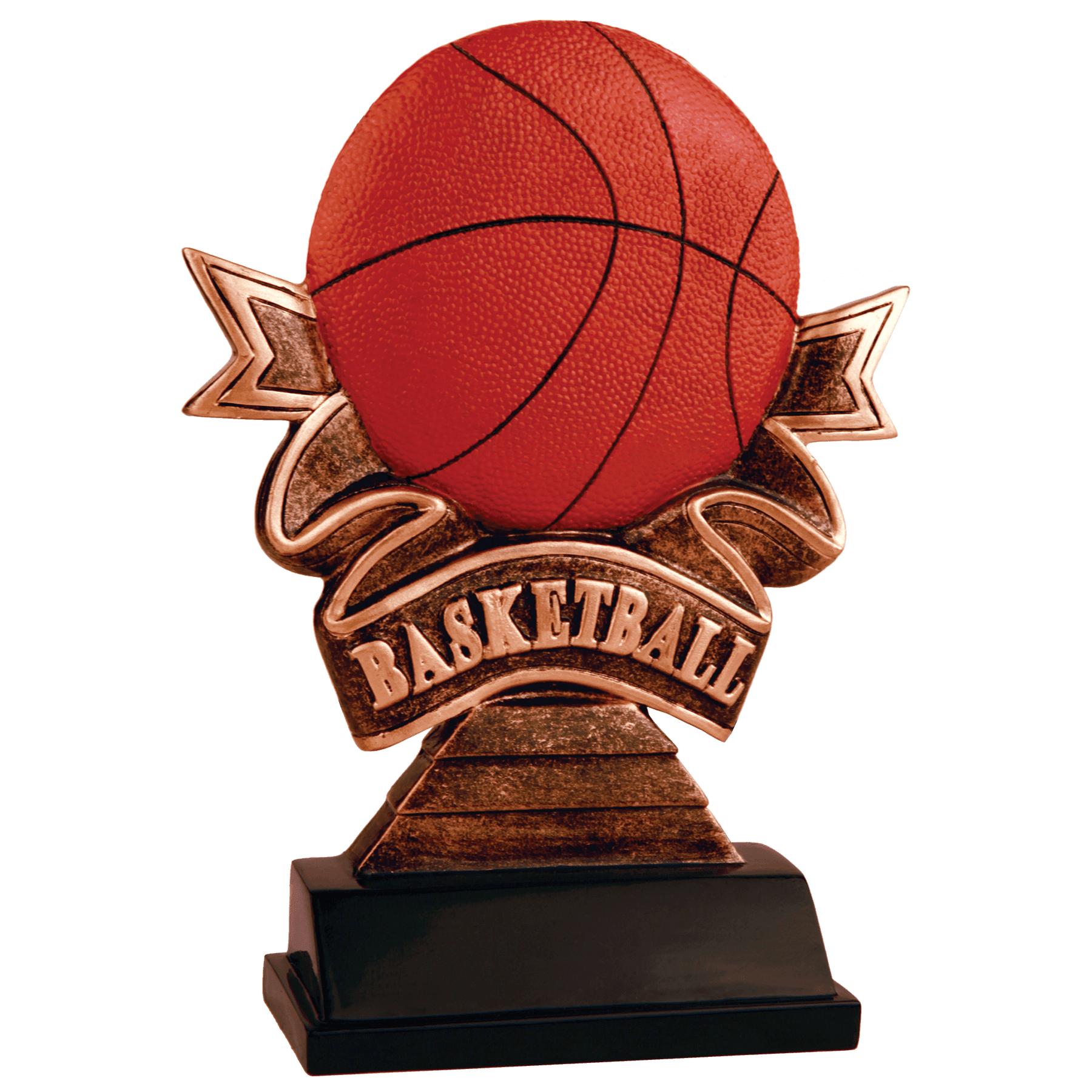 Personalized Sports Trophy 7" - Custom Engraved RR for Team, Coach & MVP - View 1