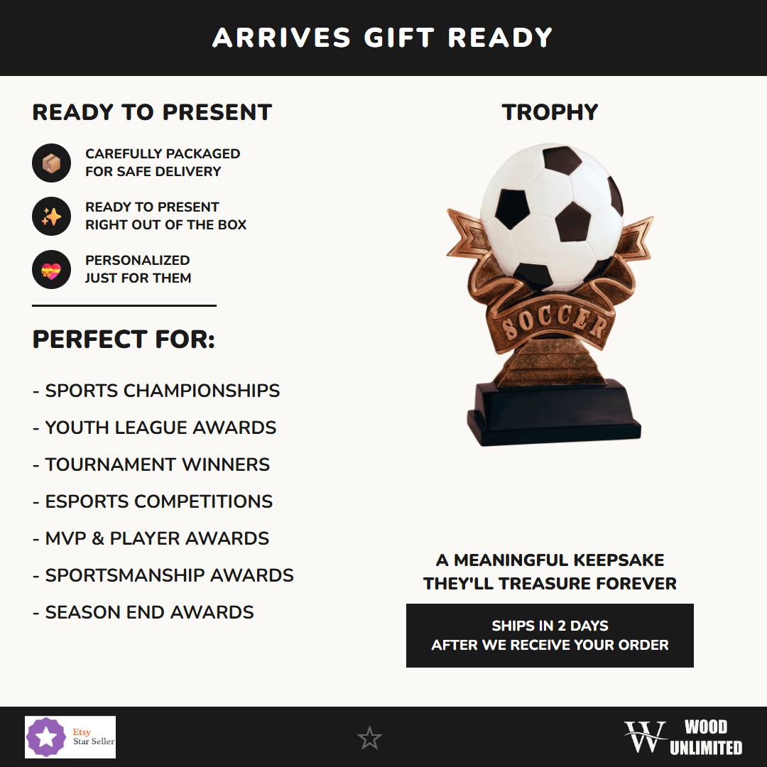 Soccer Trophy - gift info