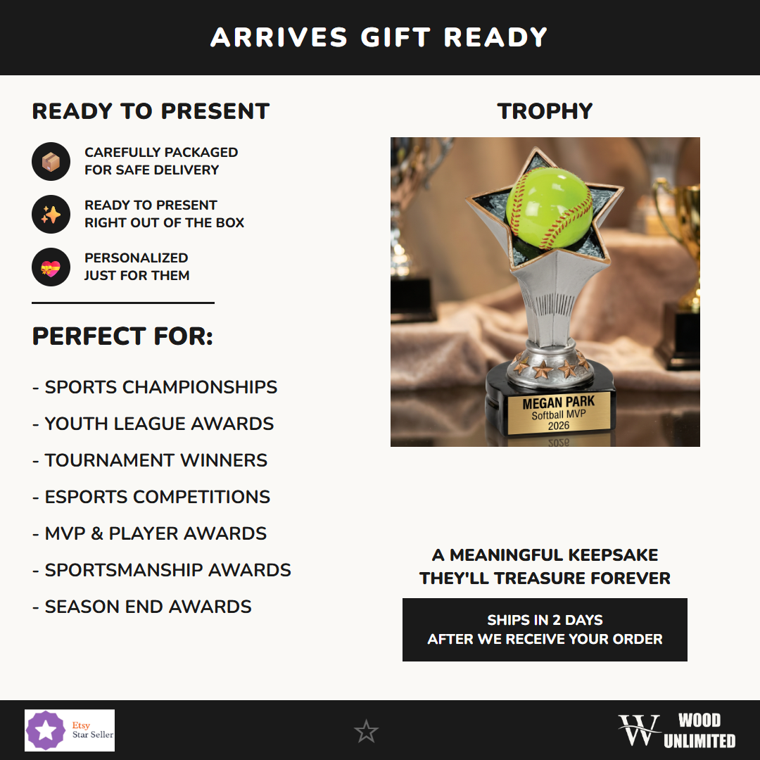 Perfect gift for softball awards