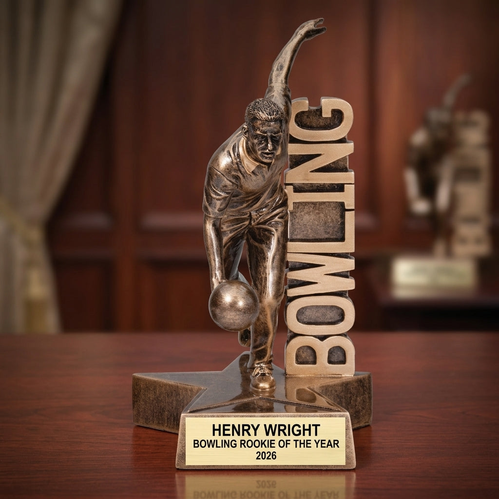 Bowling Strike Trophy — view 2