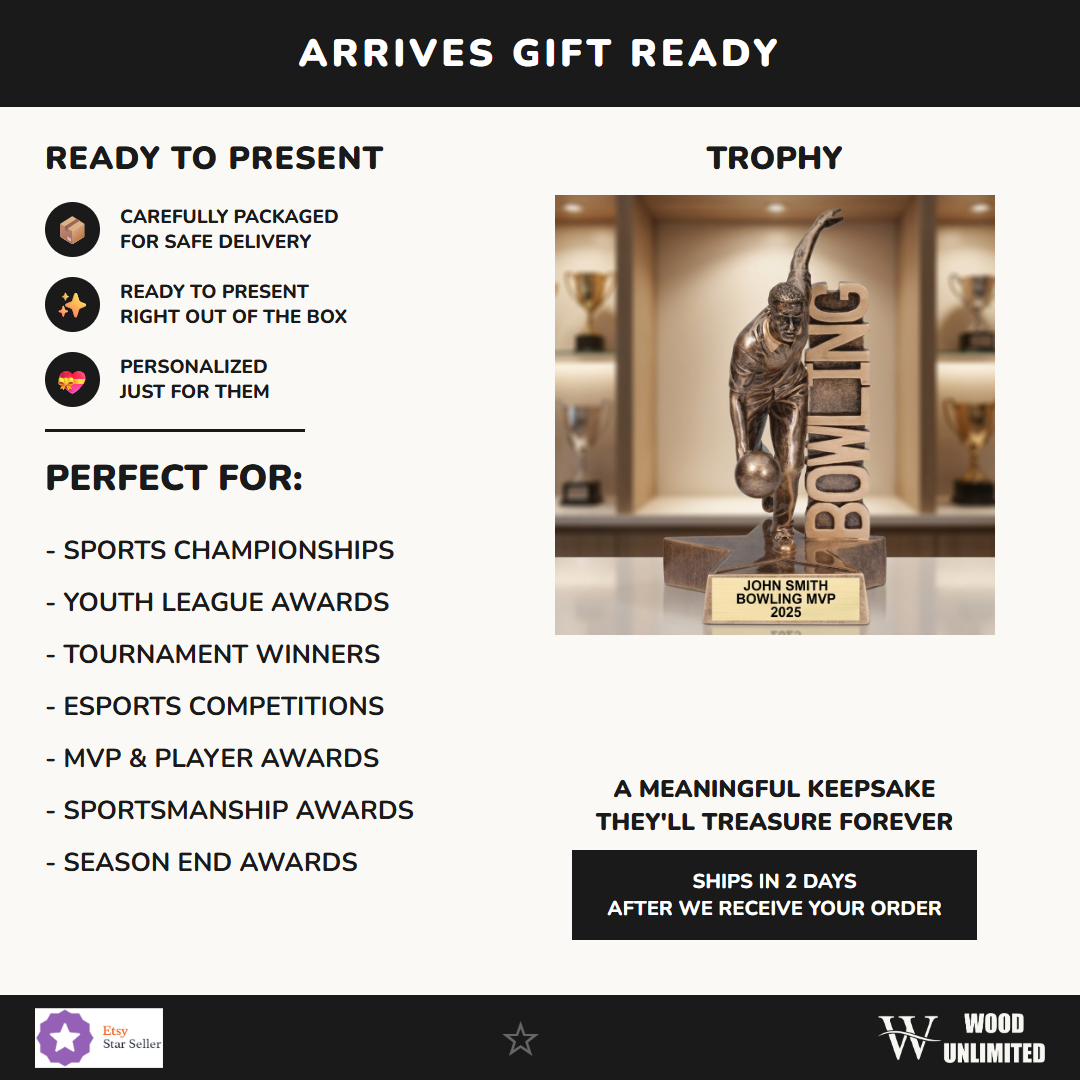 Bowling Strike Trophy gift