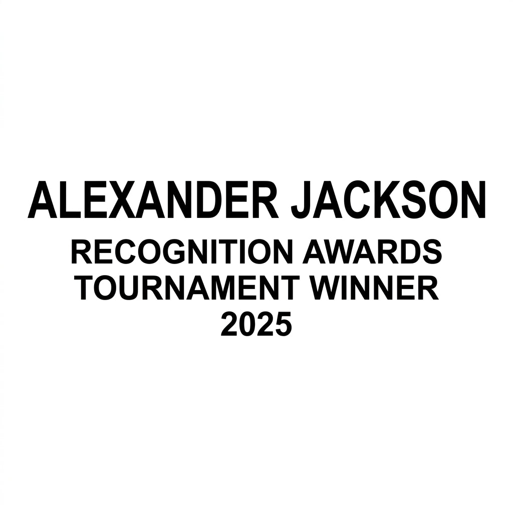Laser engraving text-placement preview on the rosewood name plate of a personalized Recognition Awards award — featuring Corporate employee service award clock, a popular choice for Event Planners for corporate galas or award ceremonies for Groomsmen Gifts