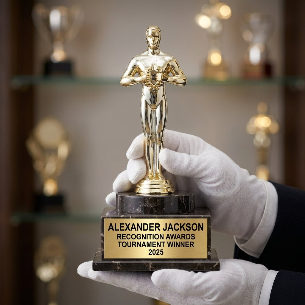 Personalized Recognition Awards award styled for gifting, custom laser engraved in rosewood — featuring Executive personalized office clock, a popular choice for Event Planners for corporate galas or award ceremonies for Client Appreciation Events