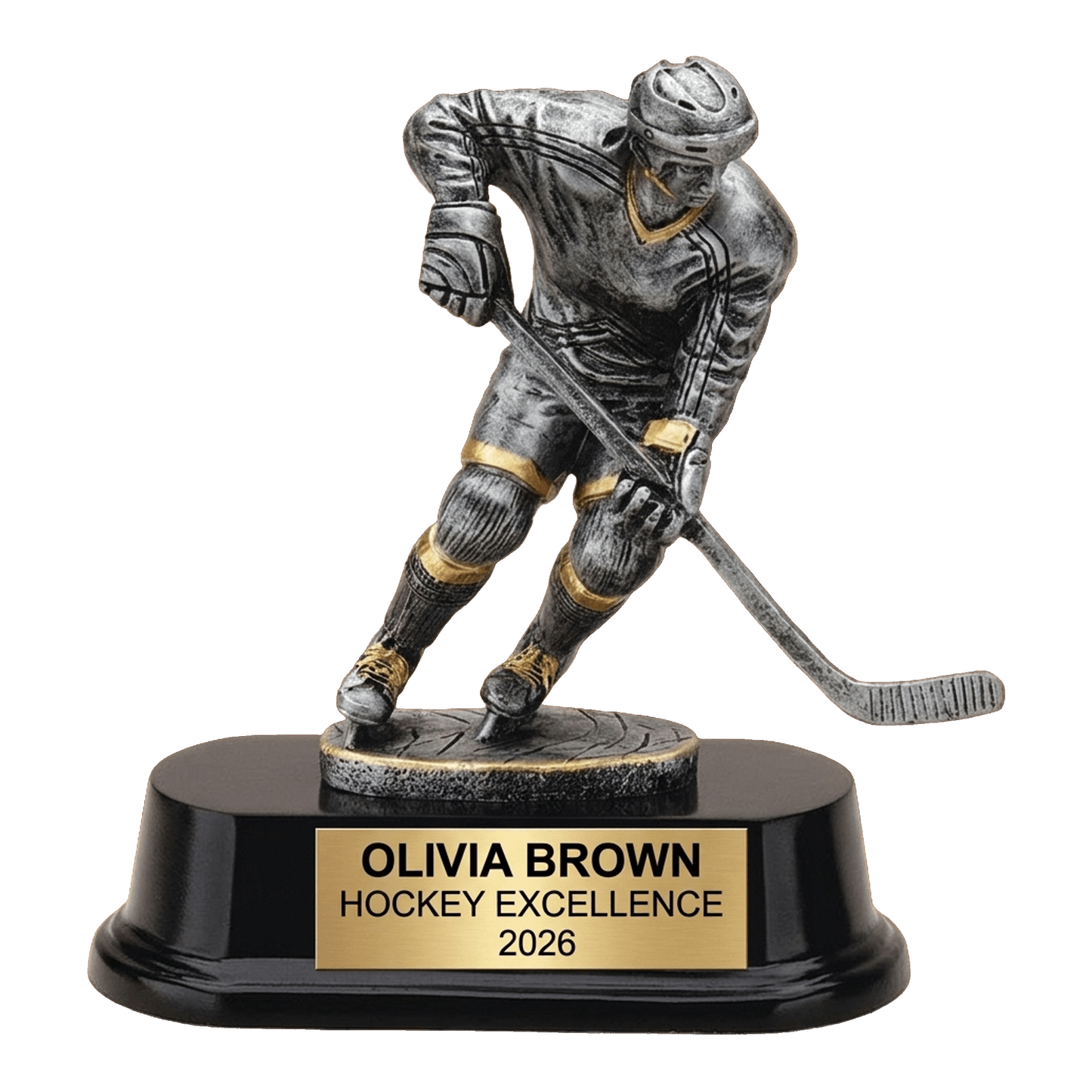 Personalized | Ice Hockey Award | Custom Engraved | Hockey Trophy | Engraved | Player Award | Custom | Youth Team | MVP | Coach Gift
