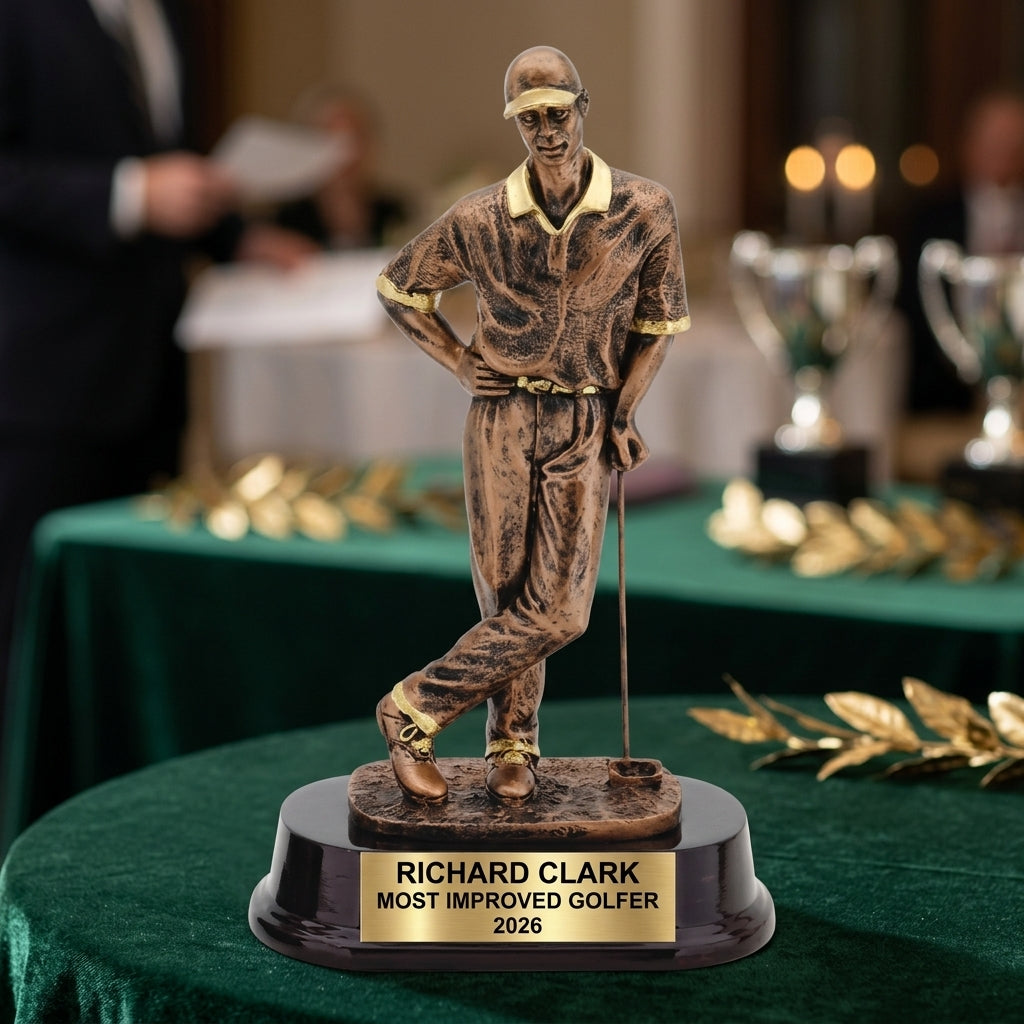 Personalized | Golf Award | Custom Engraved | Golf Trophy | Golfer Award | Engraved | Custom | Tournament | Longest Drive - View 2