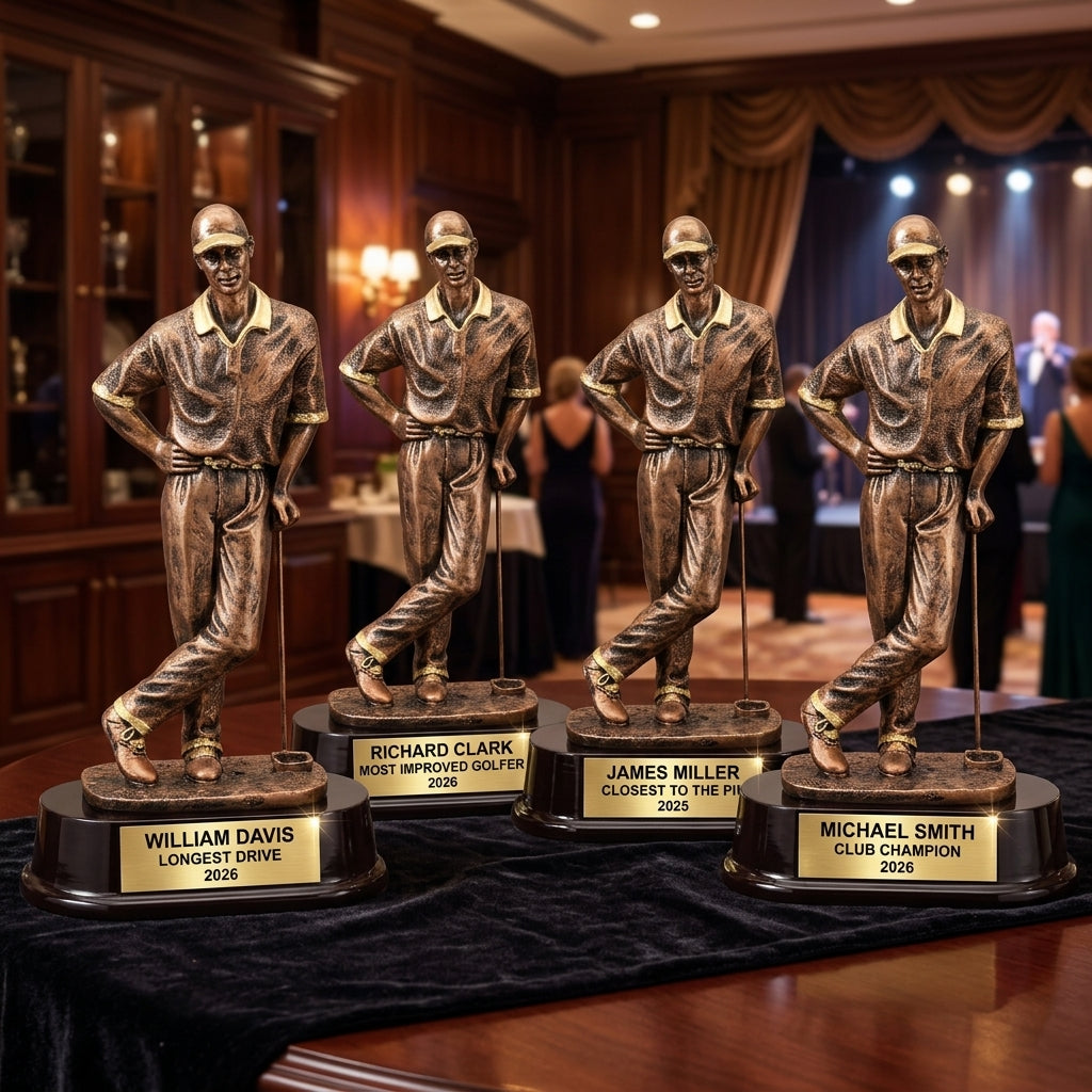 Personalized | Golf Award | Custom Engraved | Golf Trophy | Golfer Award | Engraved | Custom | Tournament | Longest Drive - View 6