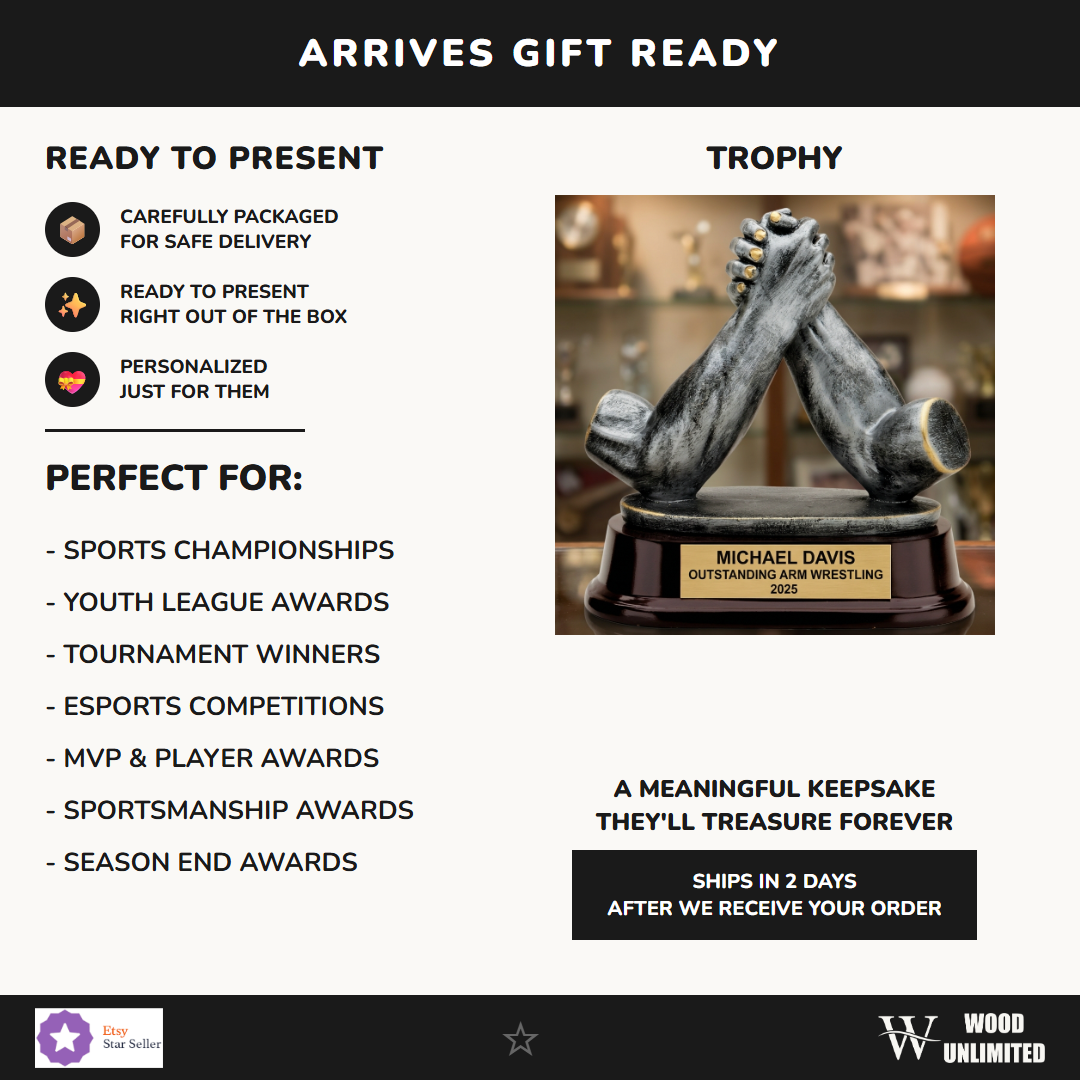 Strength Champion Trophy gift