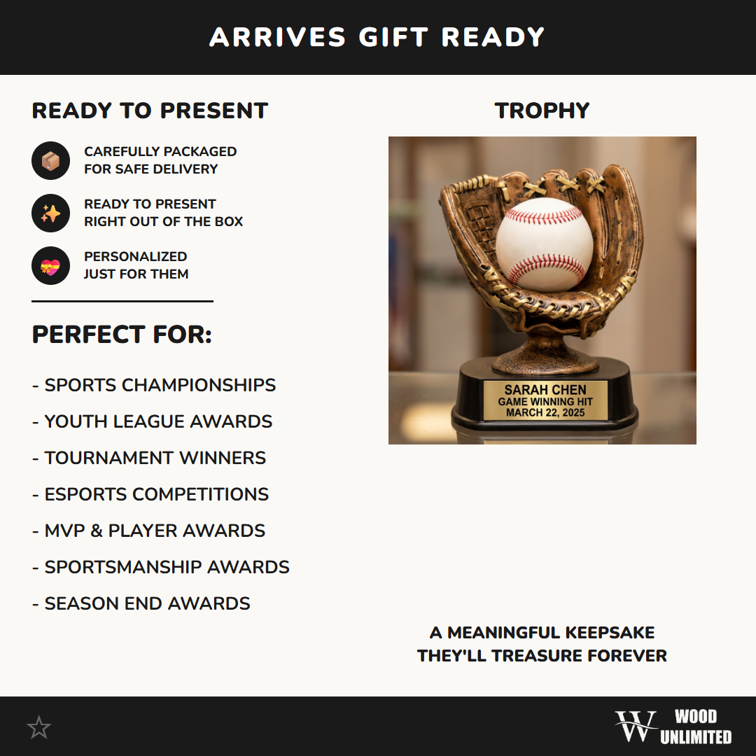 Baseball Ball Display | Softball Award | Personalized | Custom Engraved | Game Ball Holder | Homerun Ball Trophy