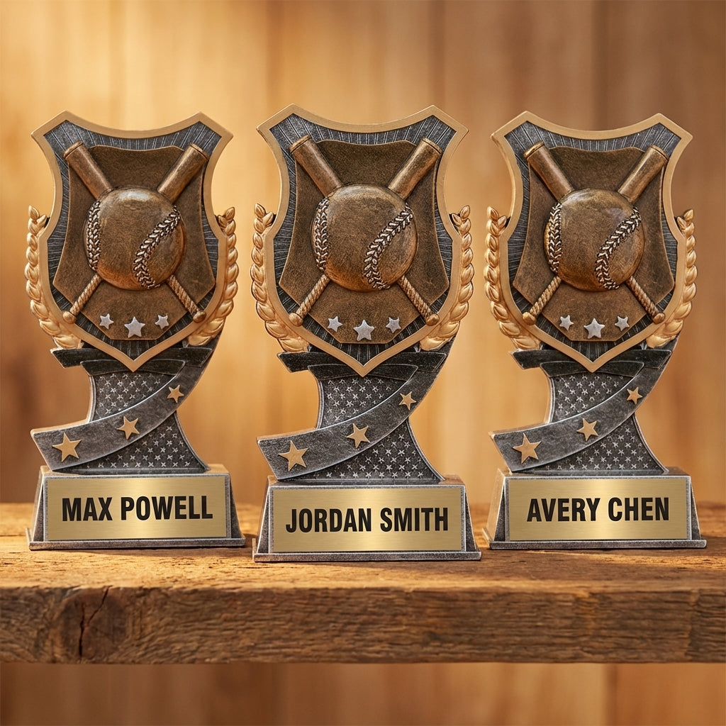 Personalized Sports Trophy 6" - Custom Engraved SA for Team, Coach & MVP - View 4