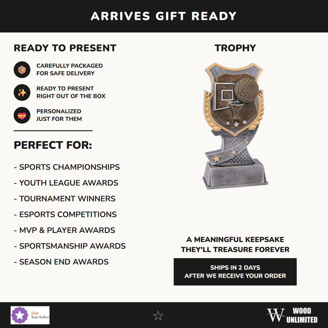 Basketball Trophy - gift info