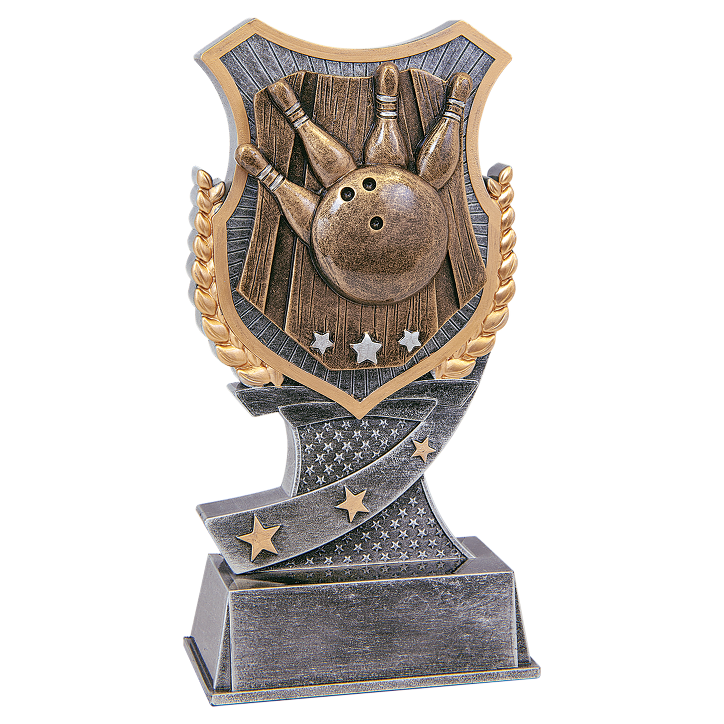 Personalized Bowling Trophy 6" - Custom Engraved SA for Team, Coach & MVP - View 1