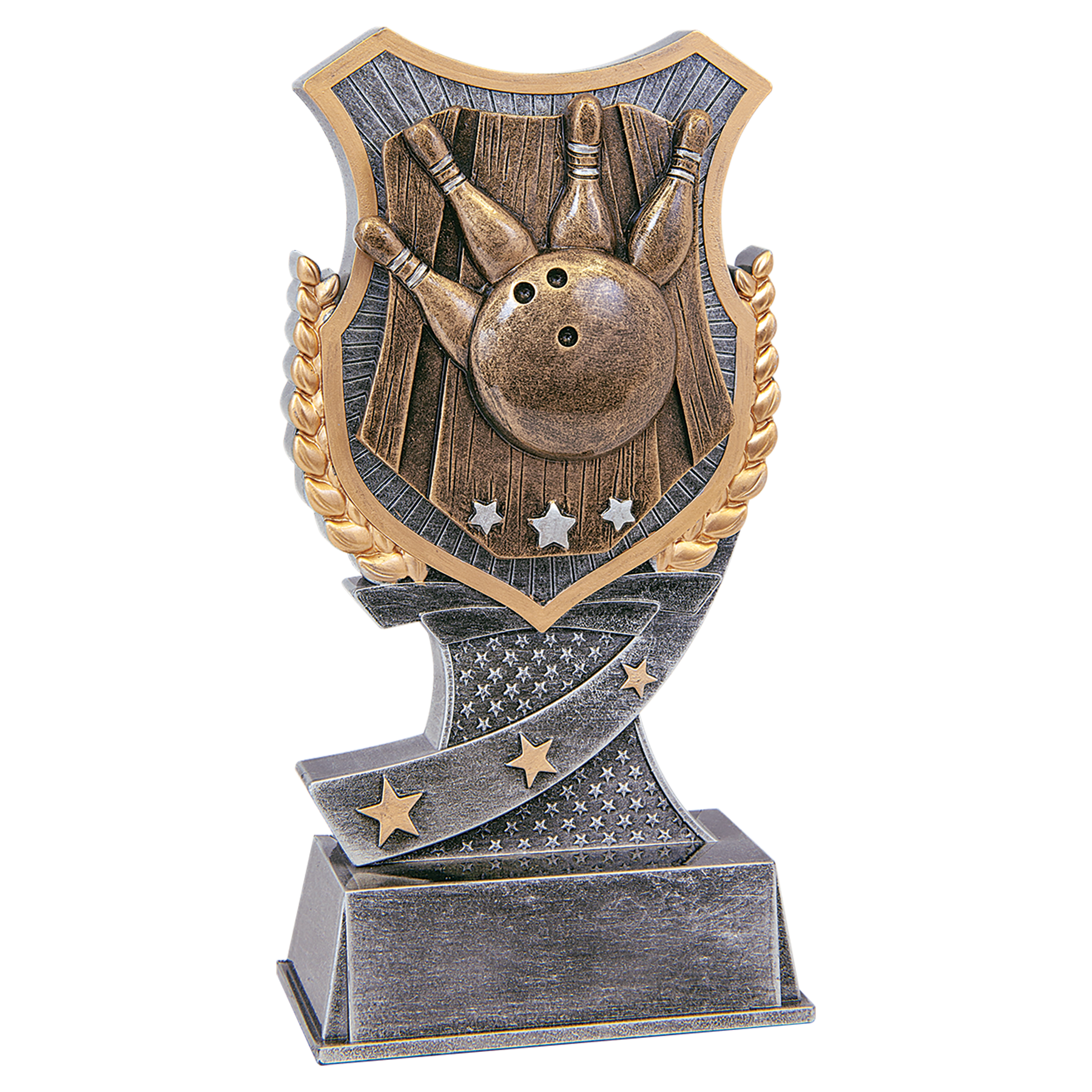 Personalized Bowling Trophy 6" - Custom Engraved SA for Team, Coach & MVP - View 1