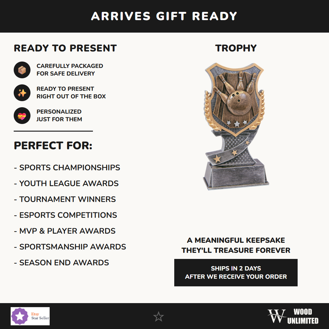 Bowling Trophy - gift info