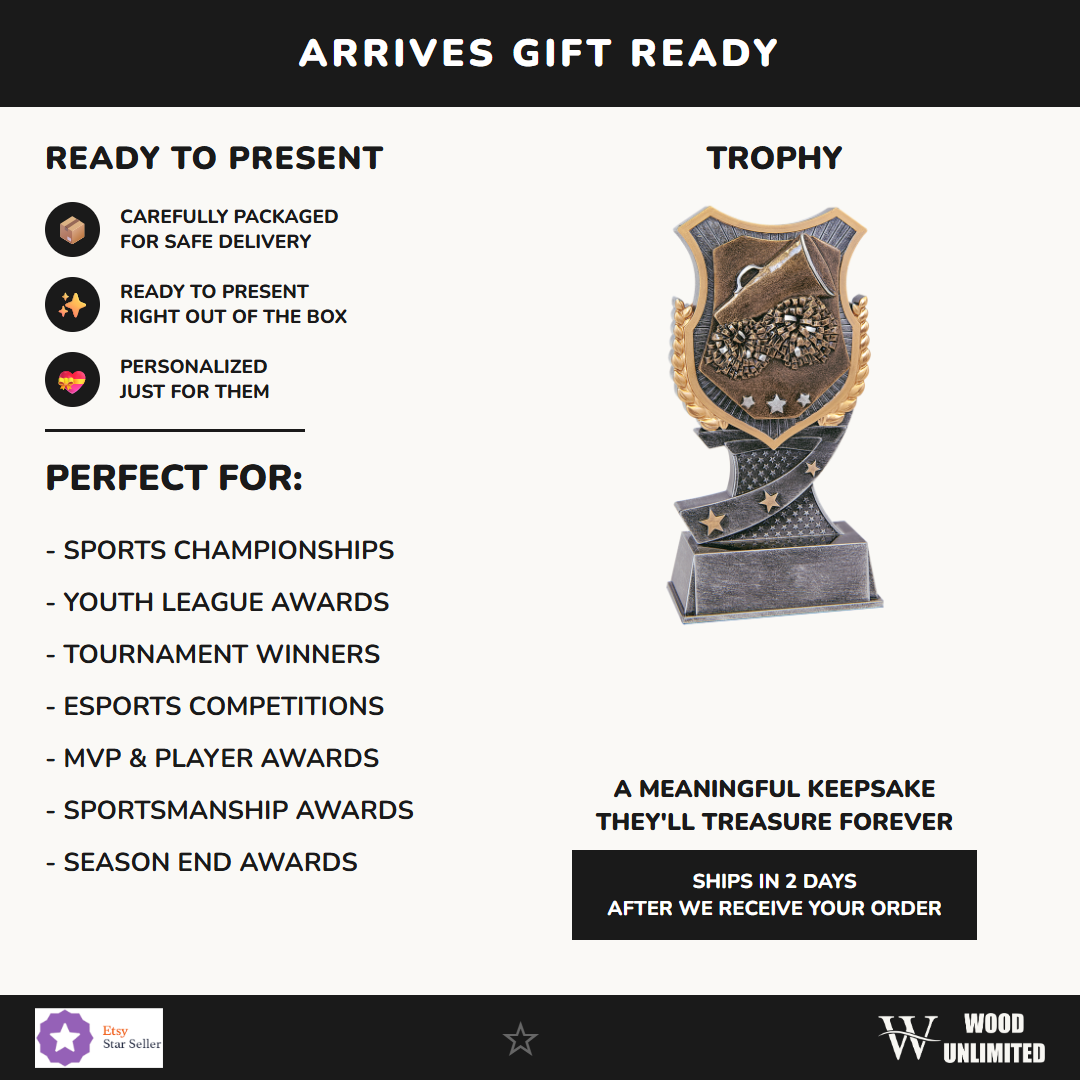 Cheer Trophy - gift info
