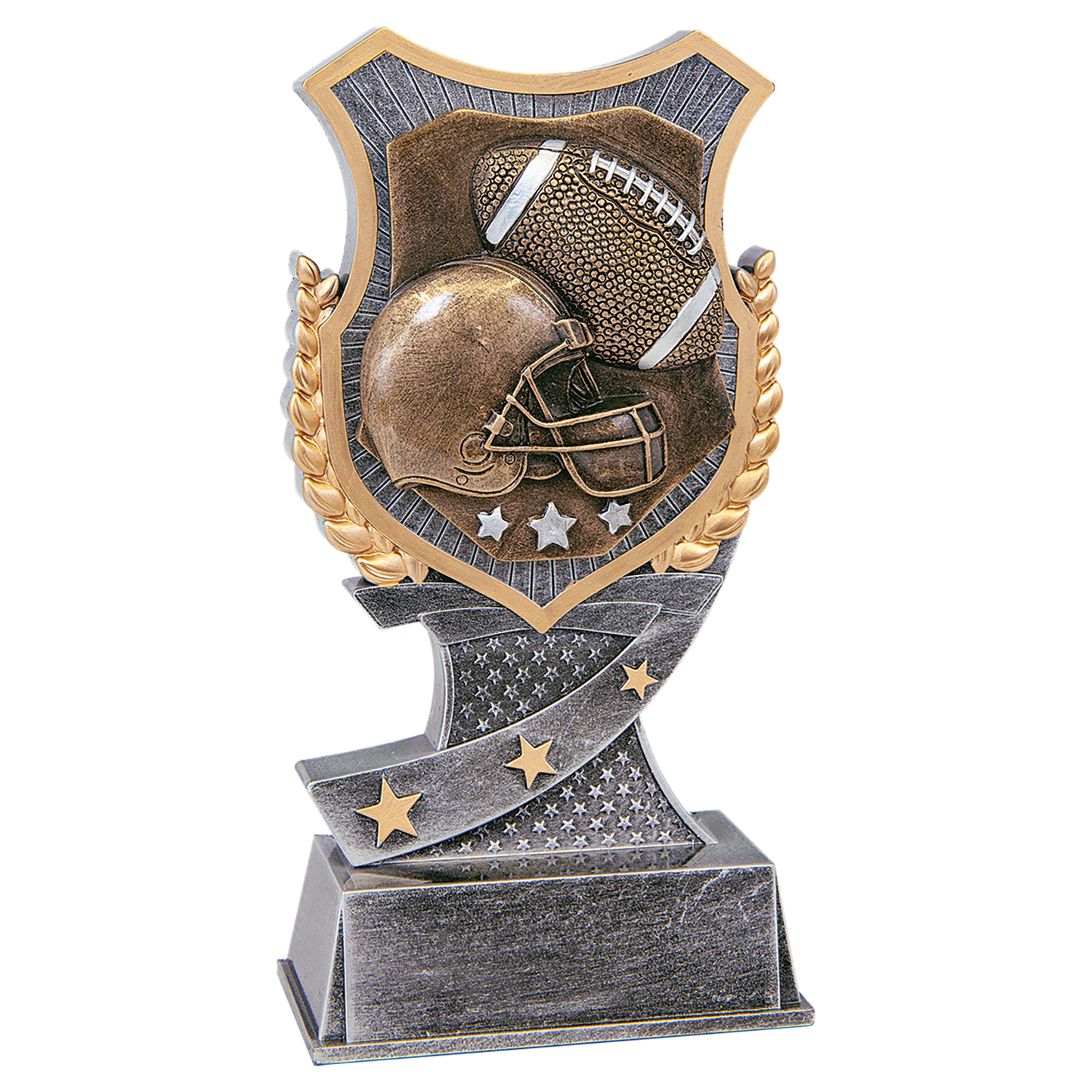 Personalized Football Trophy 6" - Custom Engraved SA for Team, Coach & MVP - View 1