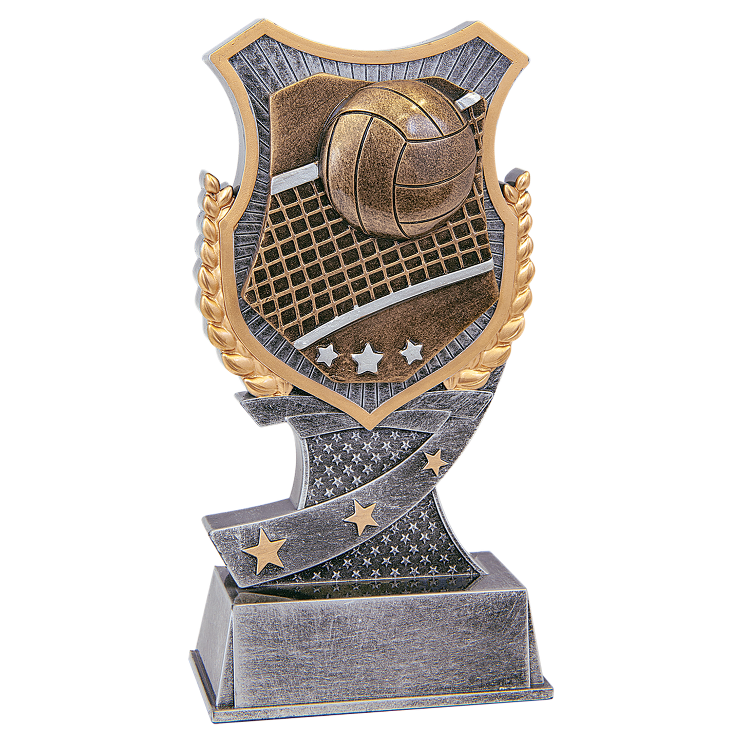 Personalized Volleyball Trophy 6" - Custom Engraved SA for Team, Coach & MVP - View 1