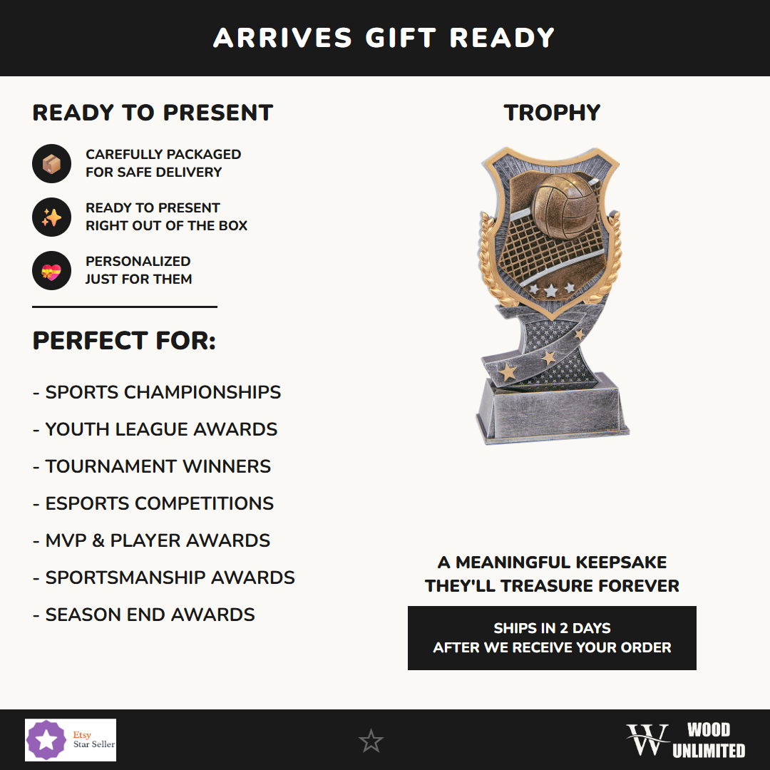 Volleyball Trophy - gift info