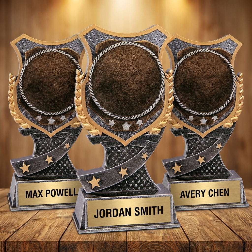 Personalized Sports Trophy 6" - Custom Engraved SA for Team, Coach & MVP - View 4