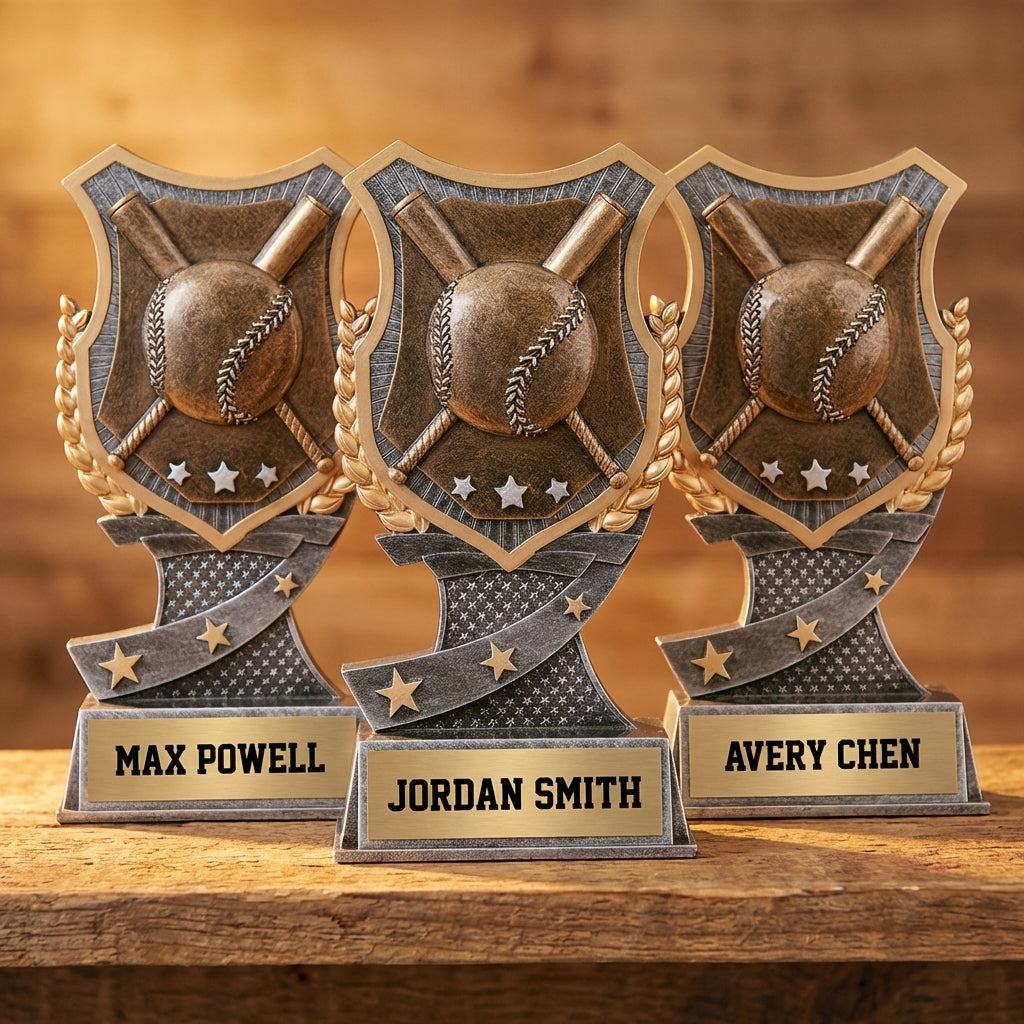 Personalized Sports Trophy 7" - Custom Engraved SA for Team, Coach & MVP - View 4