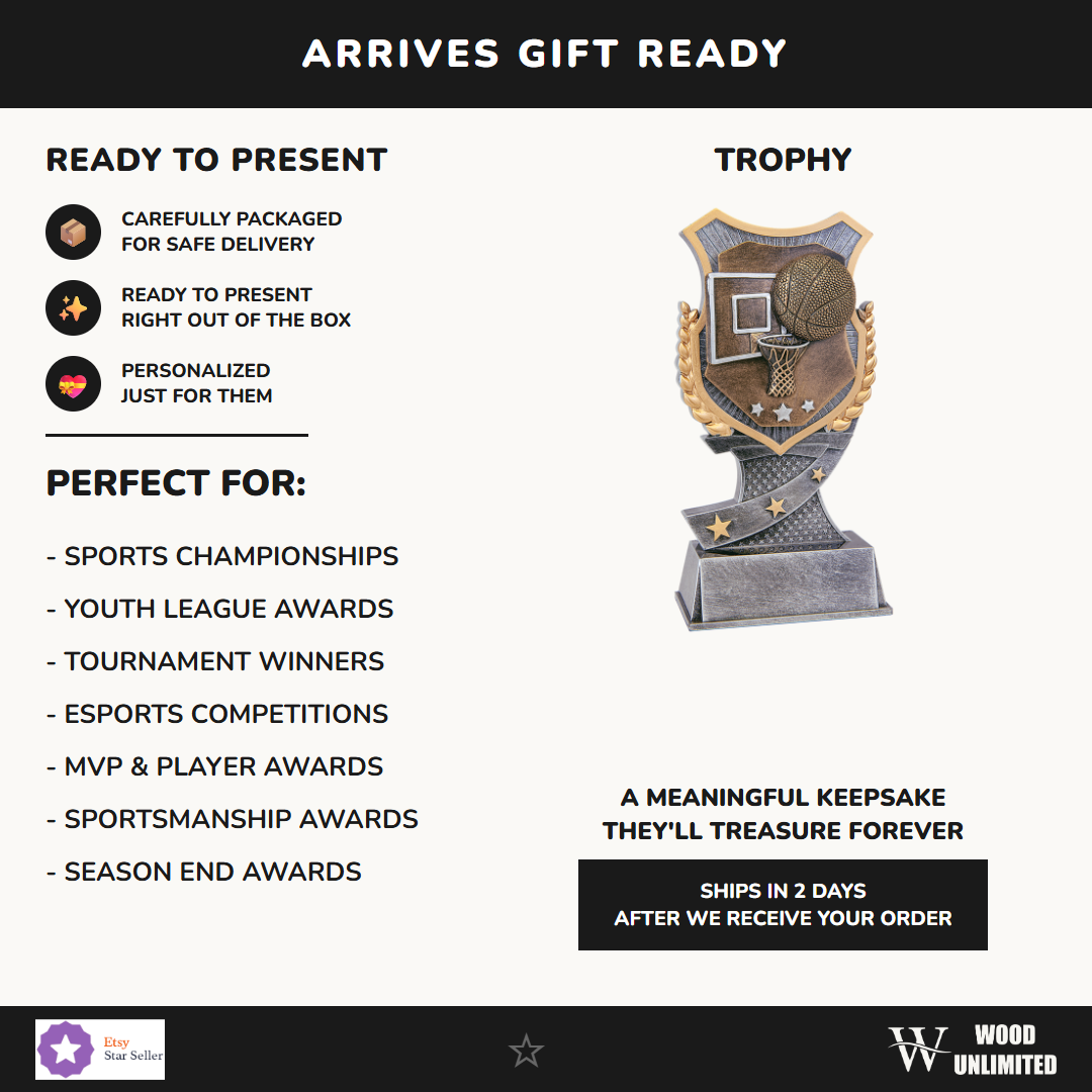 Basketball Trophy - gift info