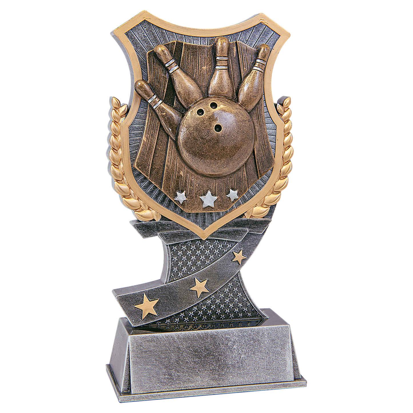 Personalized Bowling Trophy 7" - Custom Engraved SA for Team, Coach & MVP - View 1