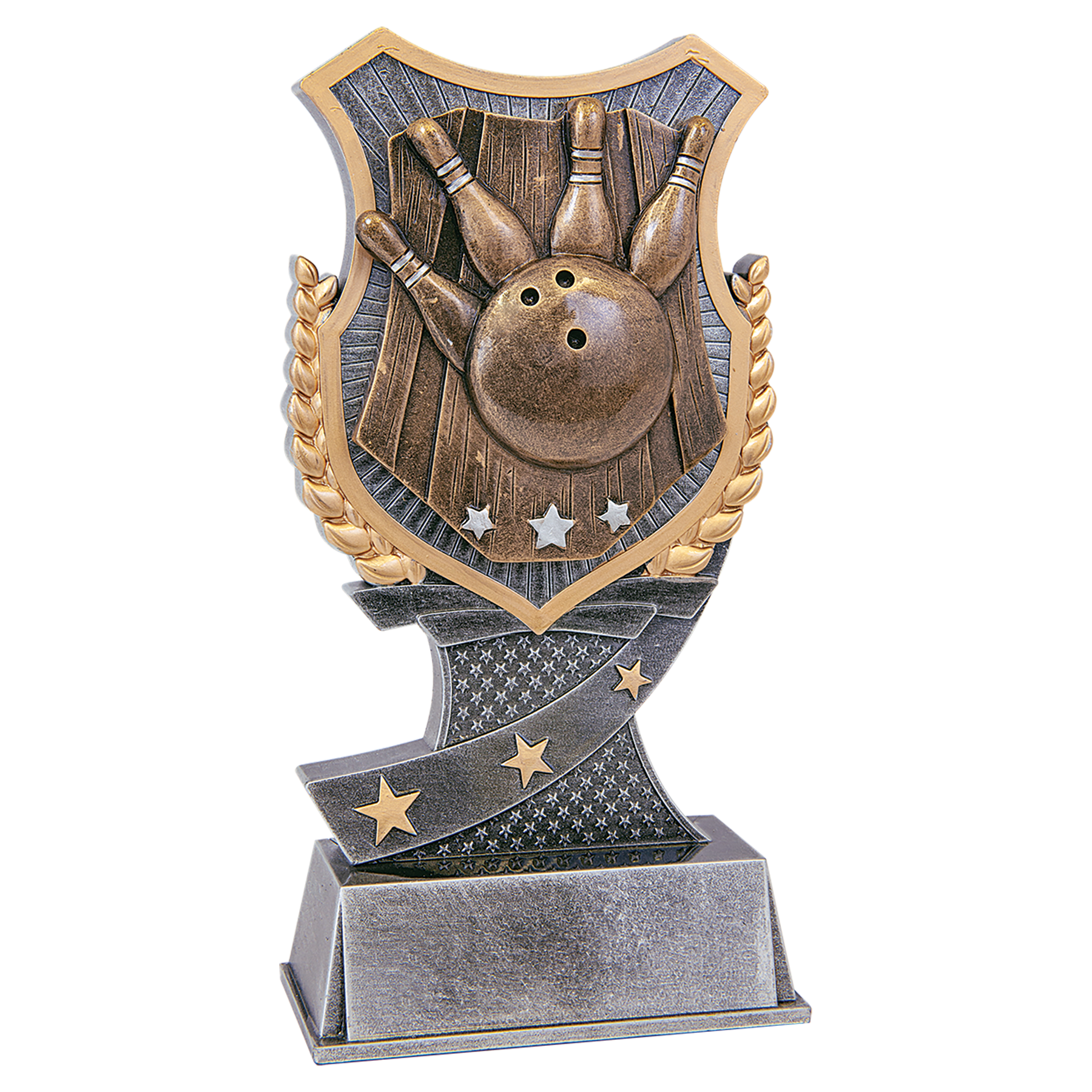 Personalized Bowling Trophy 7" - Custom Engraved SA for Team, Coach & MVP - View 1