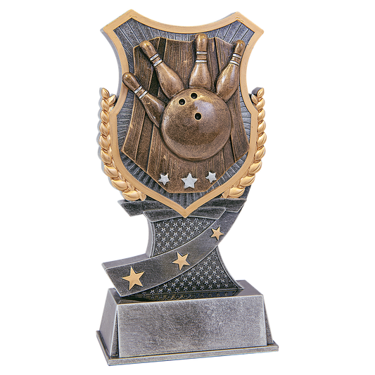 Personalized Bowling Trophy 7" - Custom Engraved SA for Team, Coach & MVP - View 1
