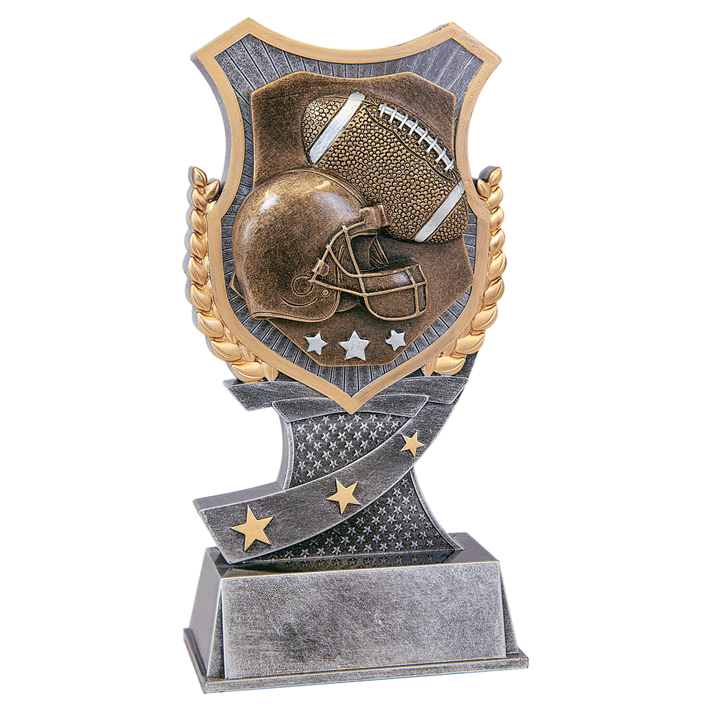 Personalized Football Trophy 7" - Custom Engraved SA for Team, Coach & MVP - View 1