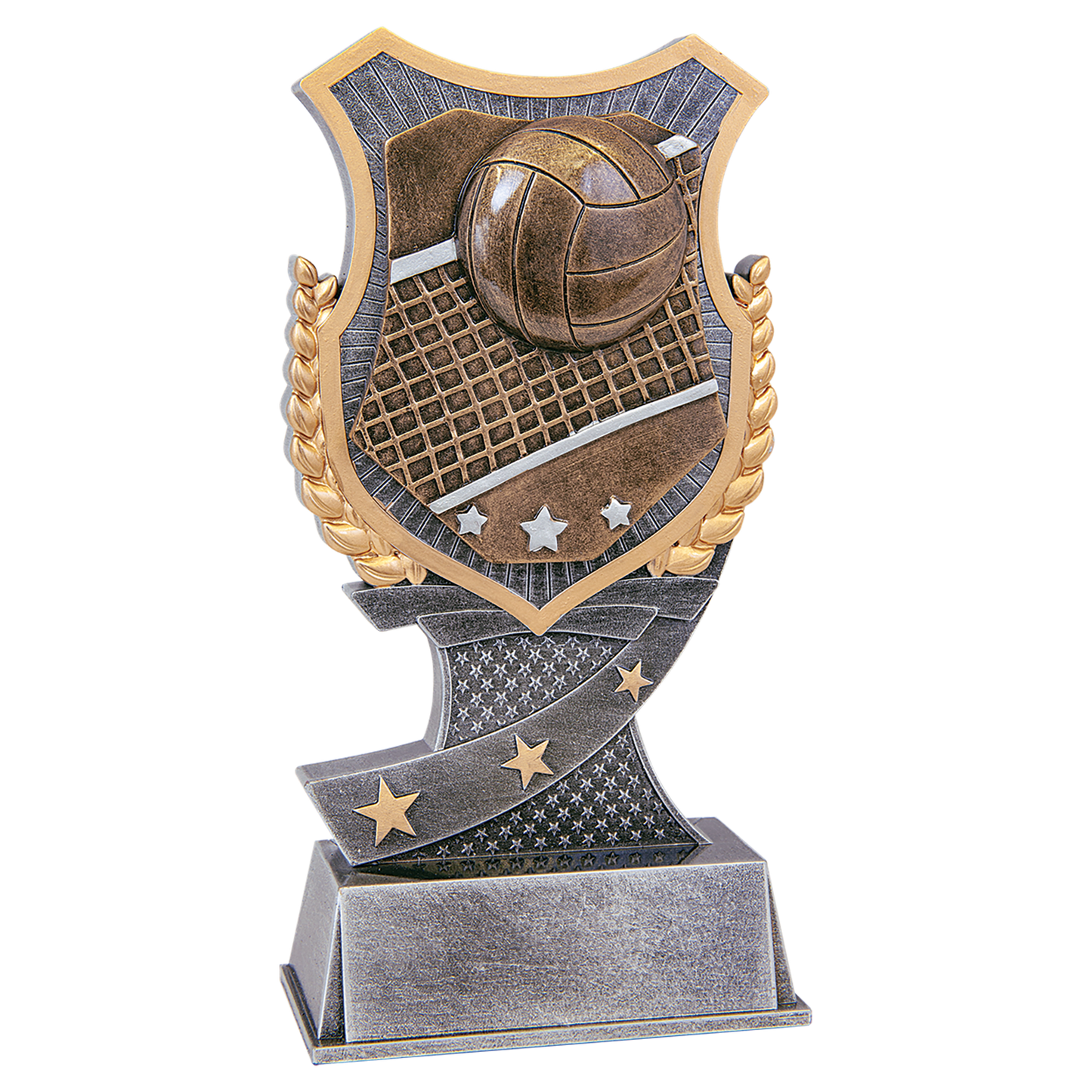 Personalized Volleyball Trophy 7" - Custom Engraved SA for Team, Coach & MVP - View 1