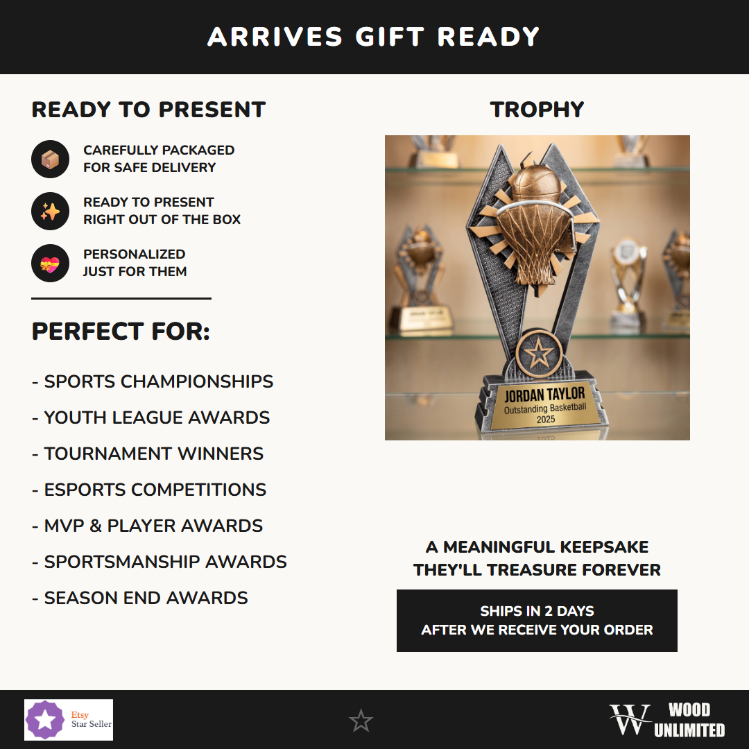 Perfect gift for basketball awards