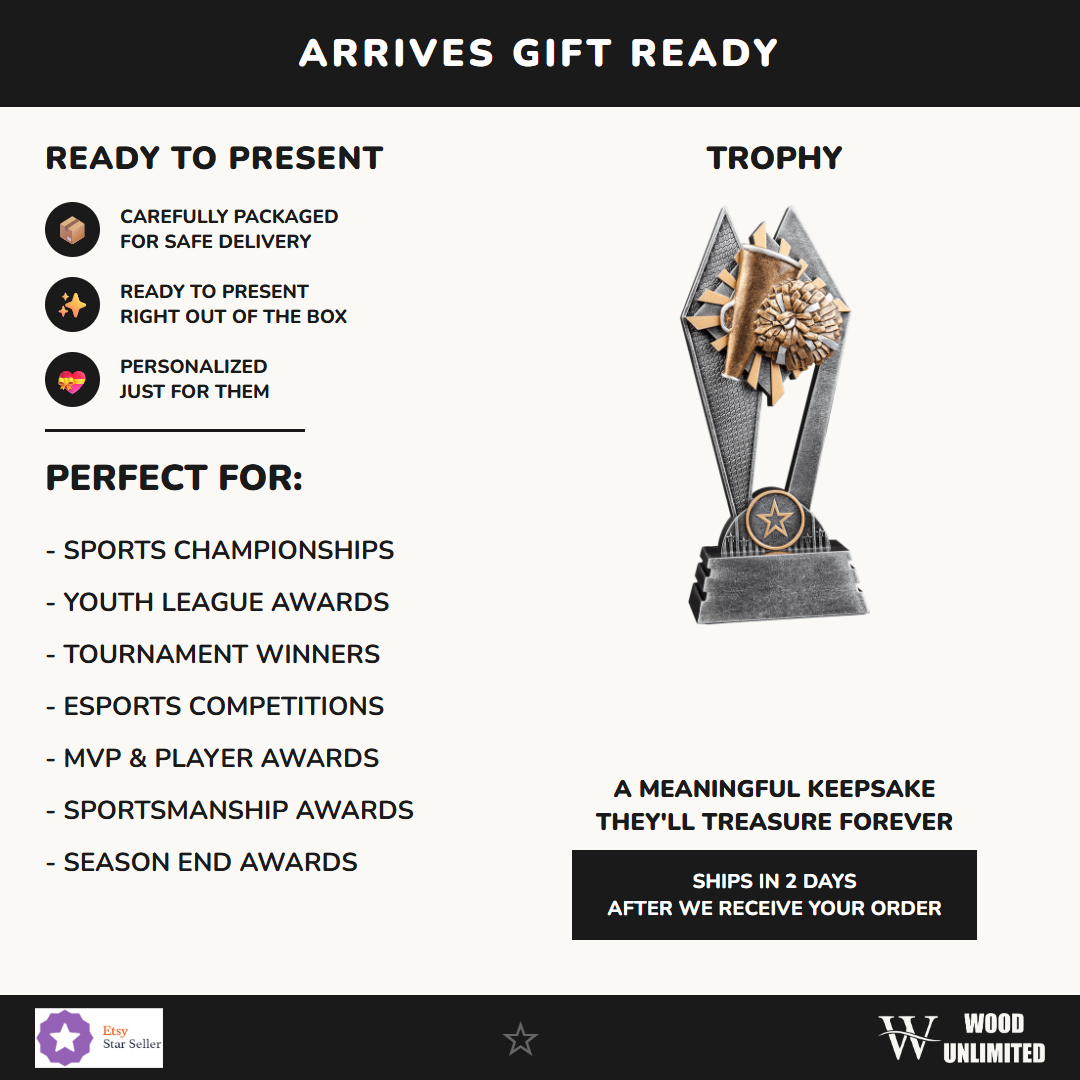 Cheer Trophy - gift info