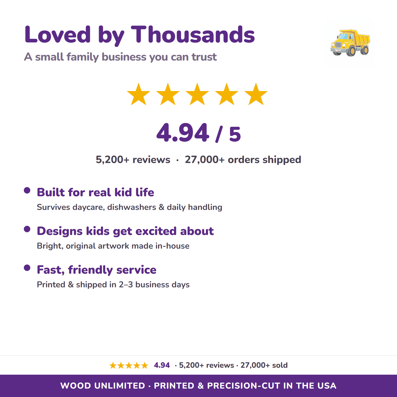 4.9 star rated, 5200 plus reviews, 27000 plus orders shipped