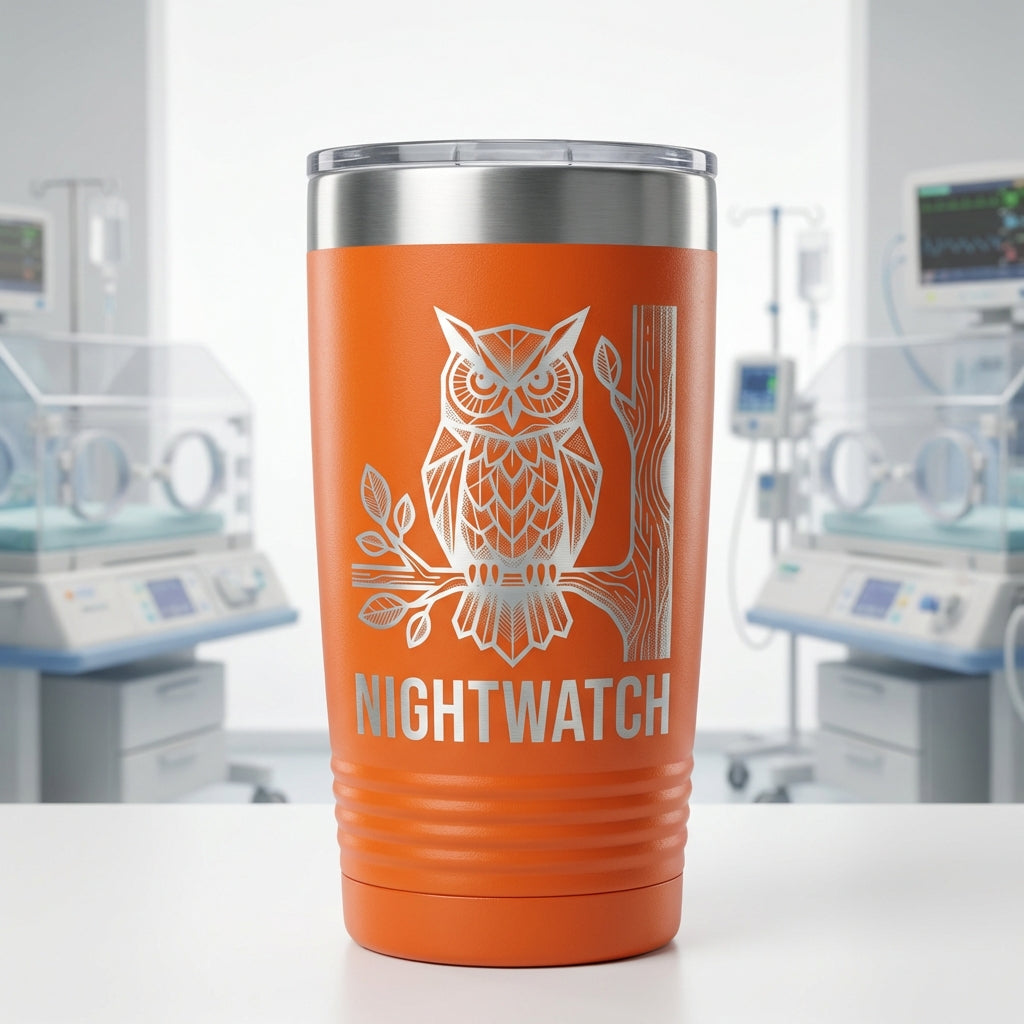 Personalized Custom Tumbler - Engraved 20oz Ringneck - Durable Drinkware - Custom Name & Text Gift - View 5