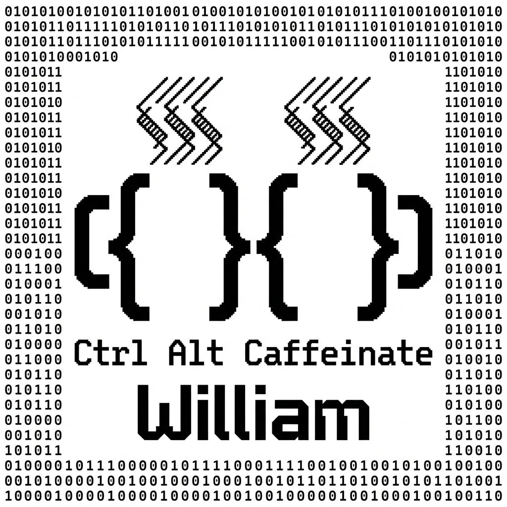 Personalized Ctrl Alt Caffeinate Tumbler - Custom Programmer Gift, Coffee Lover Tumbler for Developers