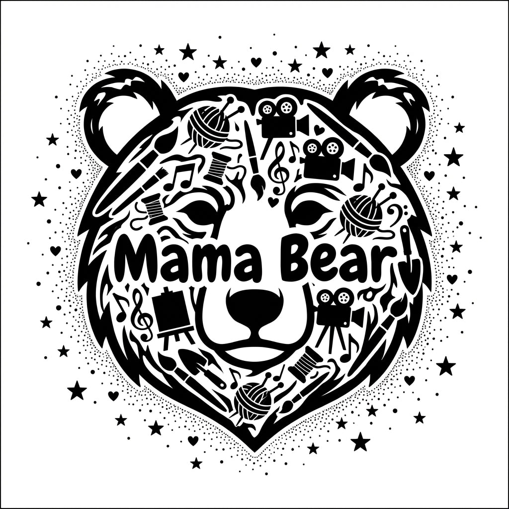 Personalized Mama Bear Tumbler for Hobby Mom - Creative Mother's Day Gift - Laser Engraved 20oz Ringneck Mug