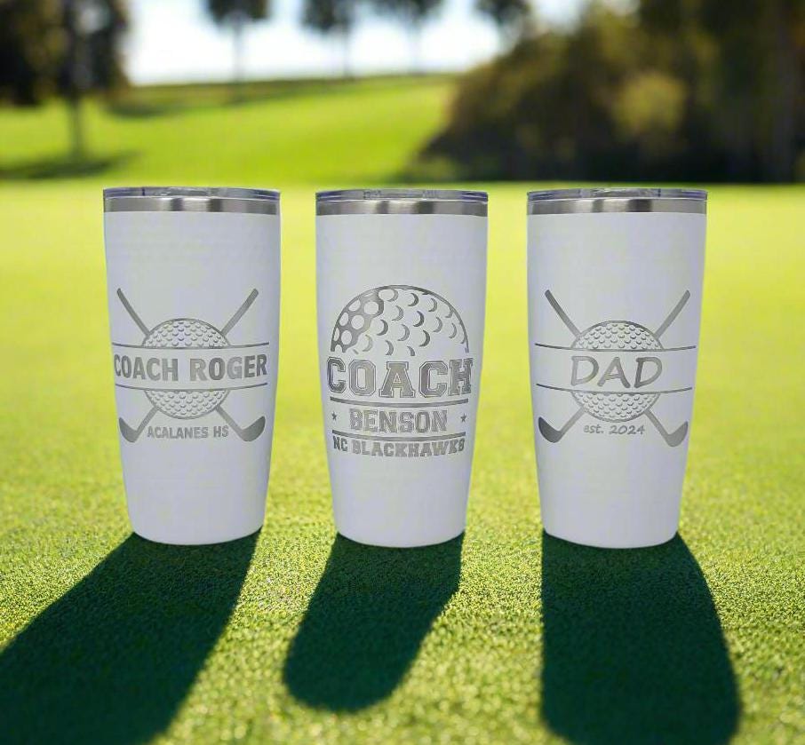 Personalized Golf Tumbler