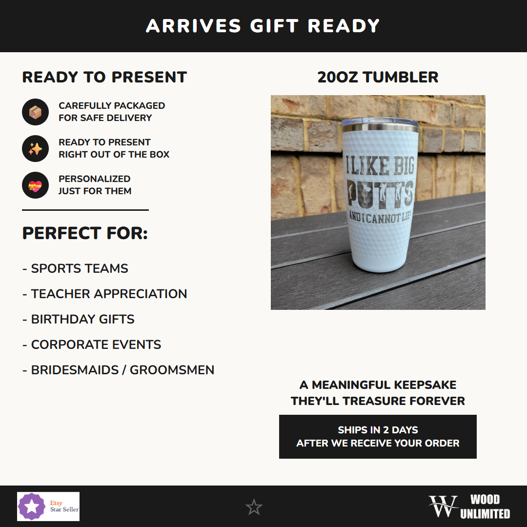Personalized Golf Tumbler