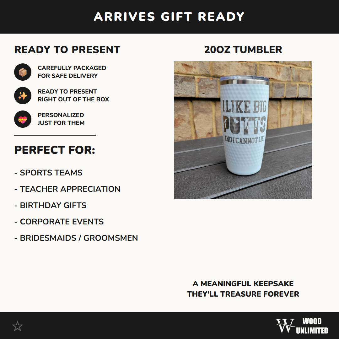 Personalized Custom Engraved Tumbler Laser Engraved Custom Drinkware - Double Wall Vacuum Insulated Gift for Her Him