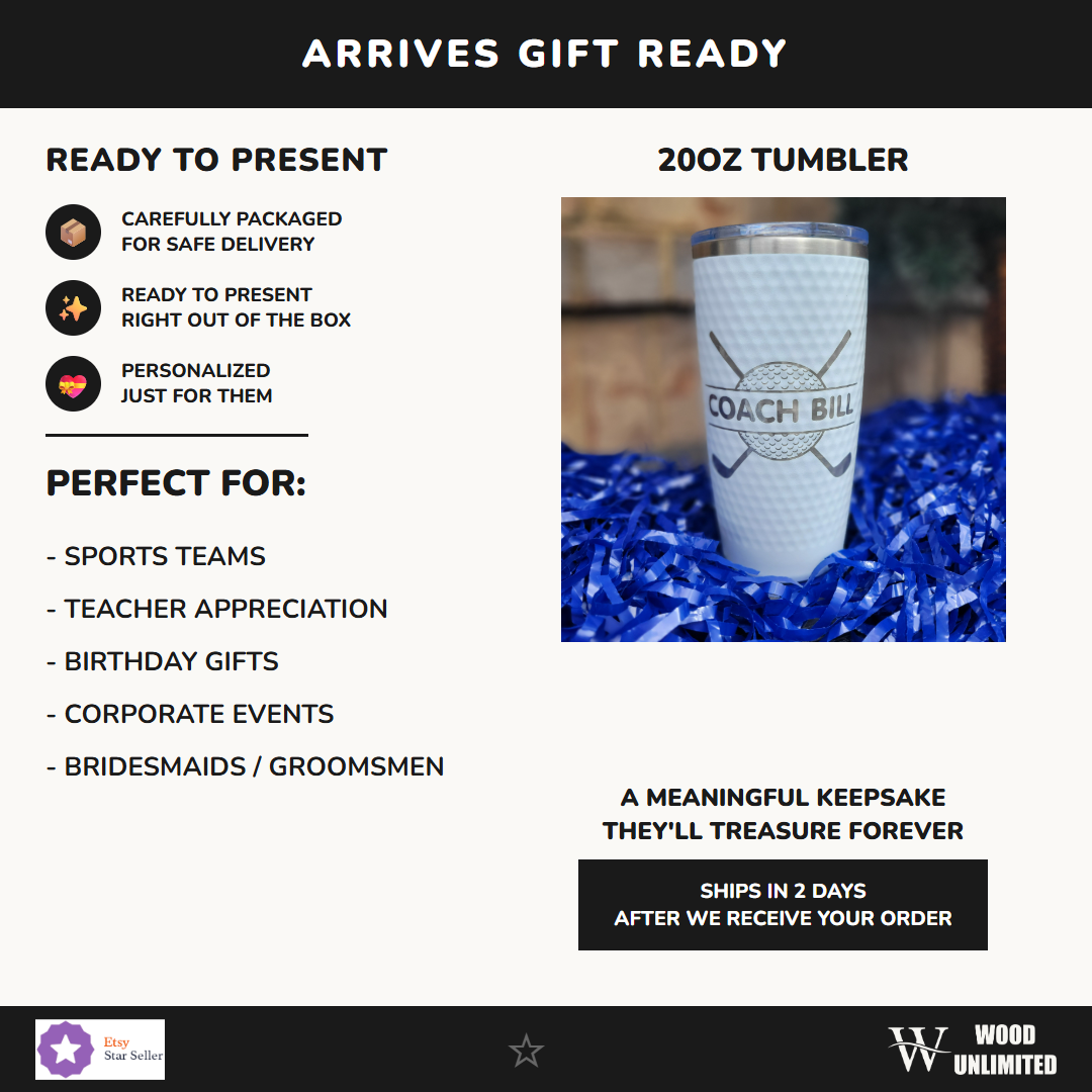 Personalized Golf Tumbler