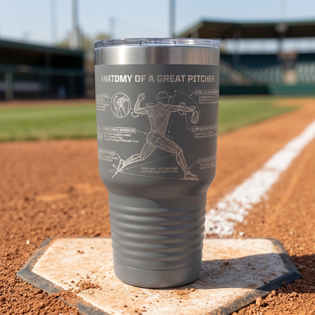 Personalized Custom Tumbler Gift - Laser Engraved 30oz Large Insulated Mug - Durable Stainless Steel Drinkware - Custom Na...