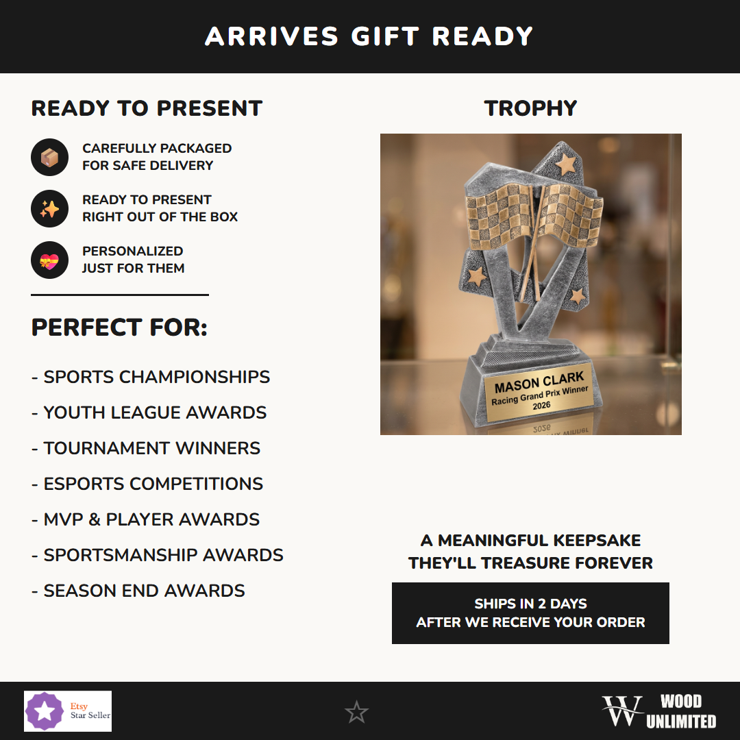 Perfect gift for racing awards